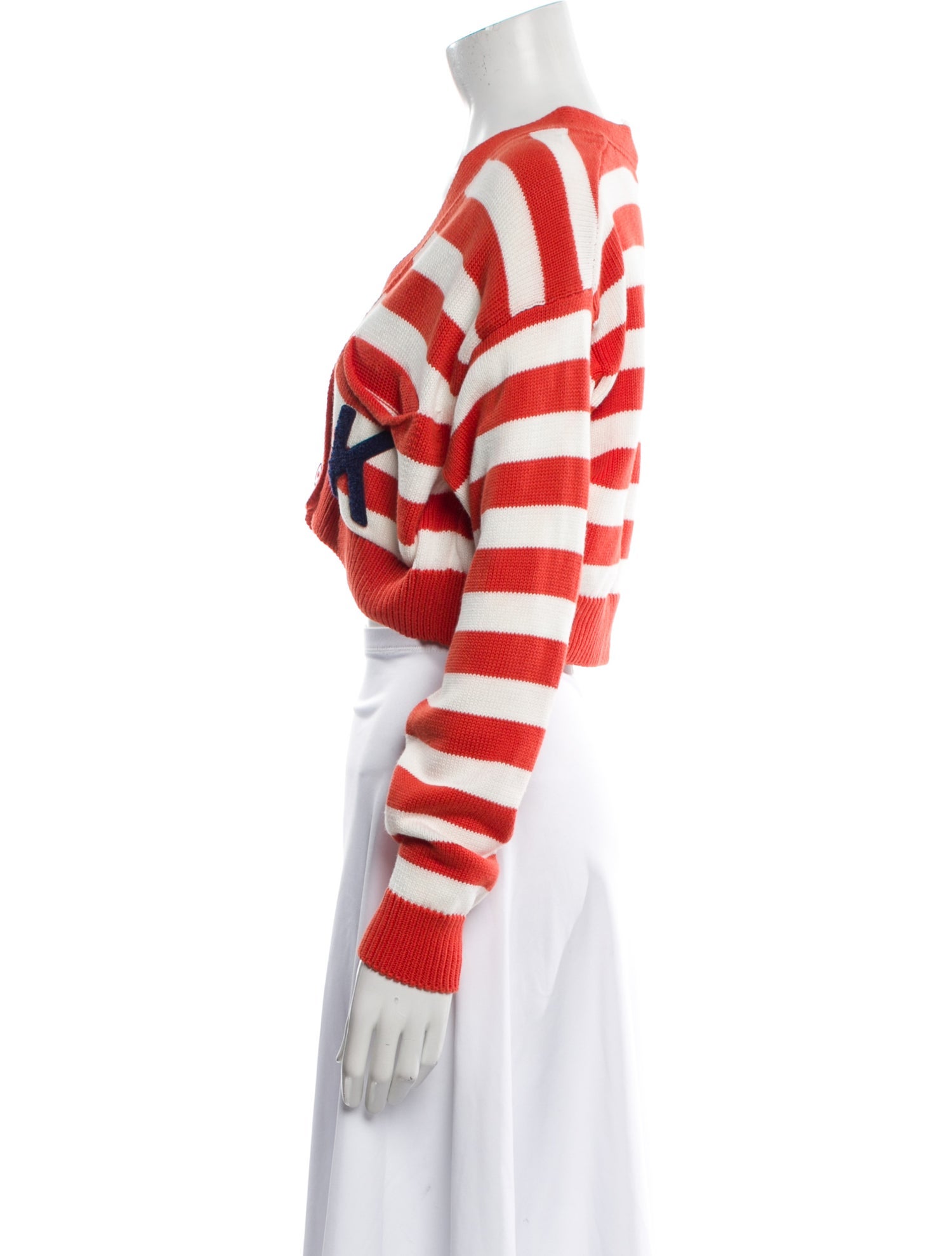 Kenzo Striped V-Neck Sweater w/ Tags