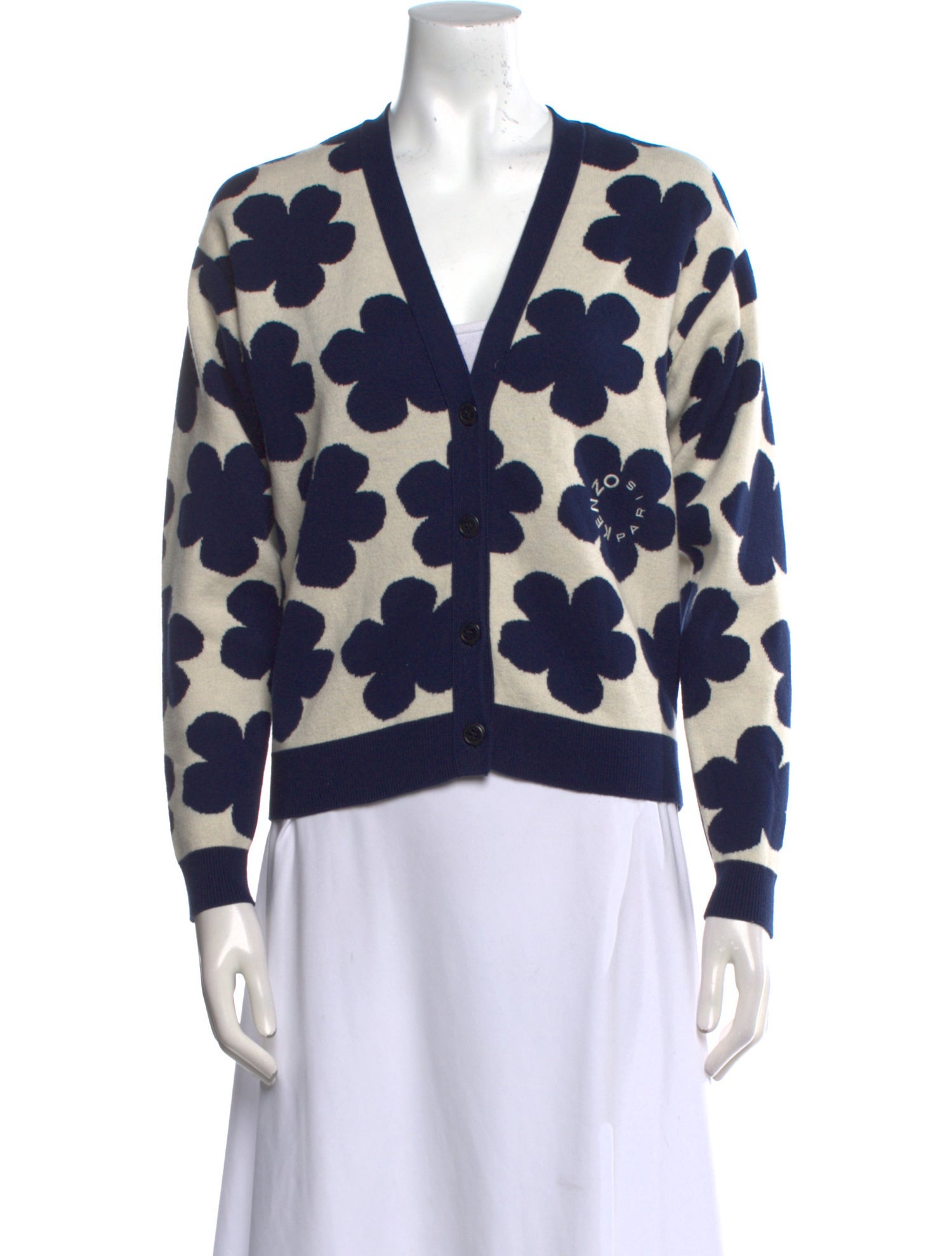 Kenzo Wool Printed Sweater