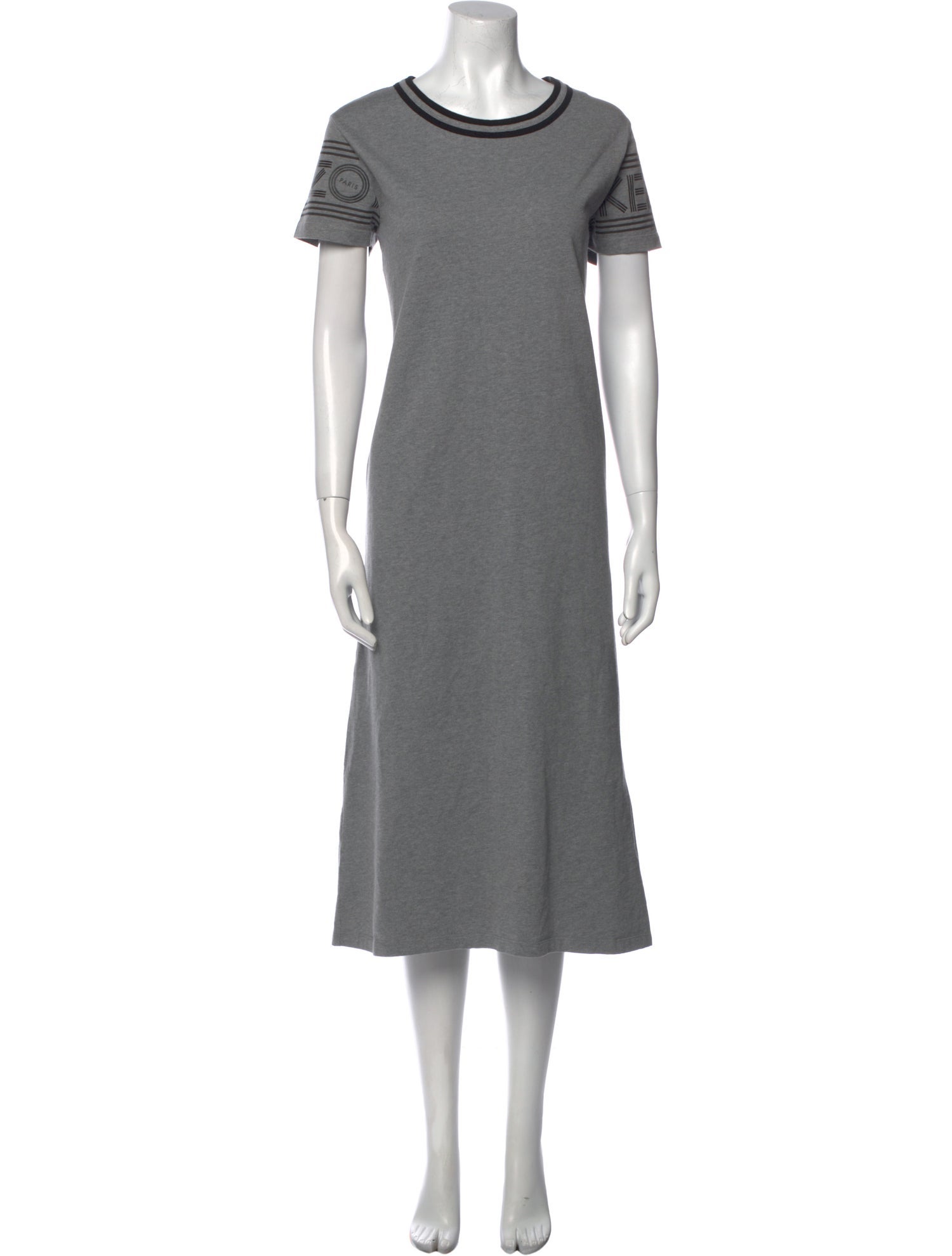 Kenzo Crew Neck Long Dress