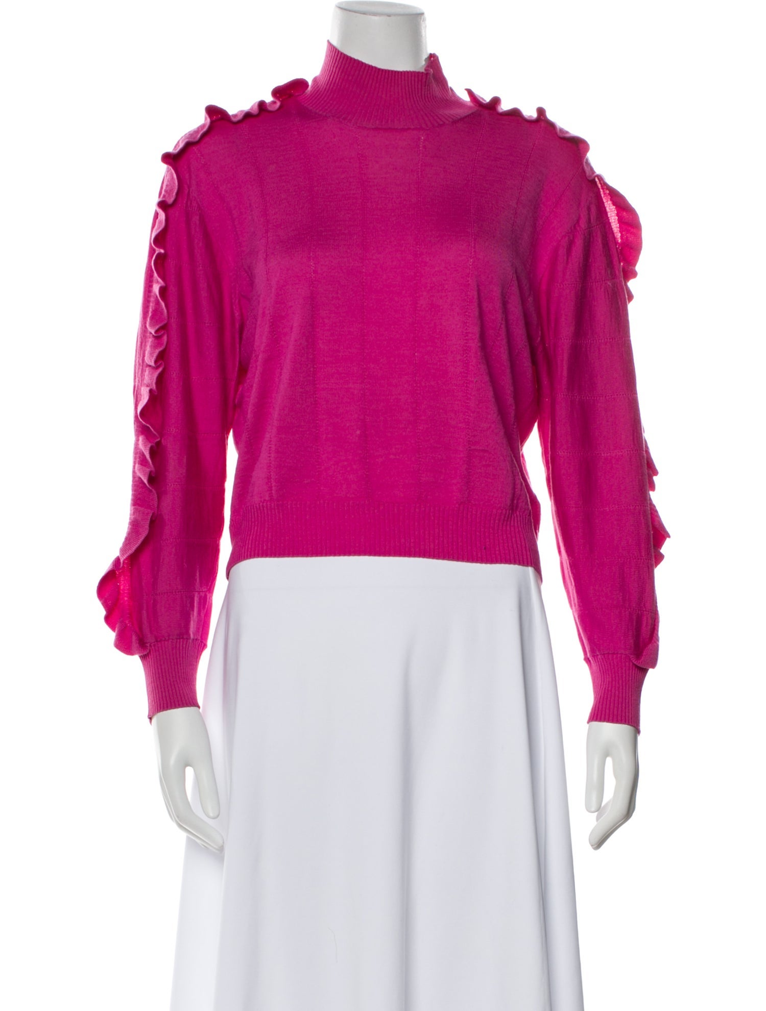 Kenzo Wool Mock Neck Sweatshirt