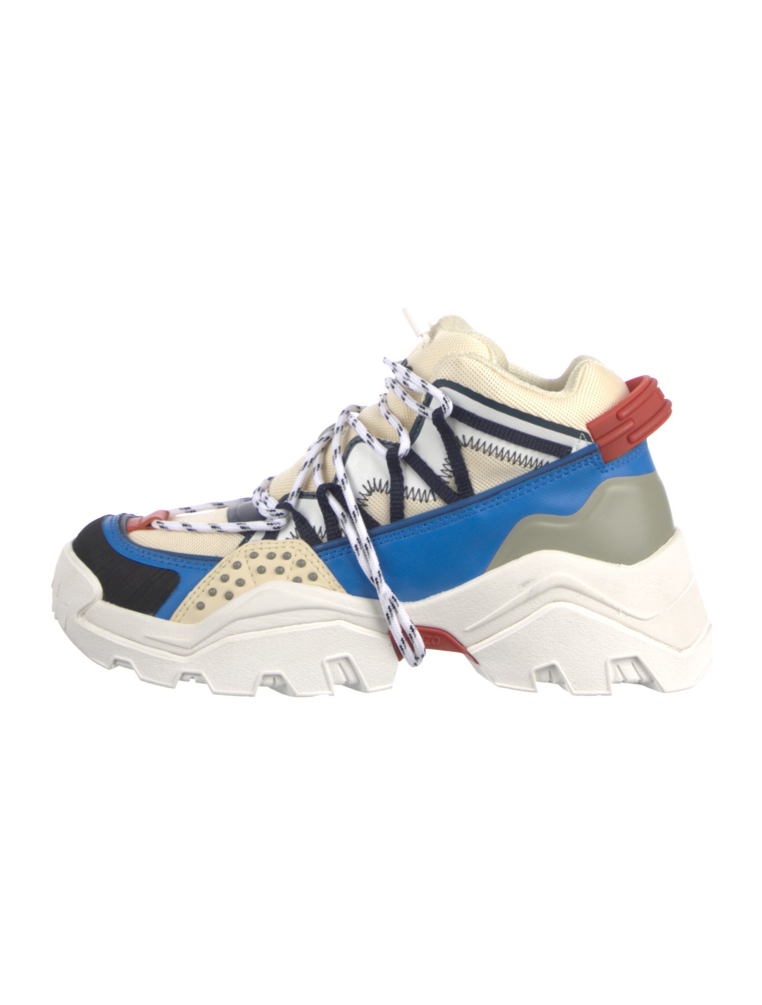 Kenzo Mesh Printed Chunky Sneakers