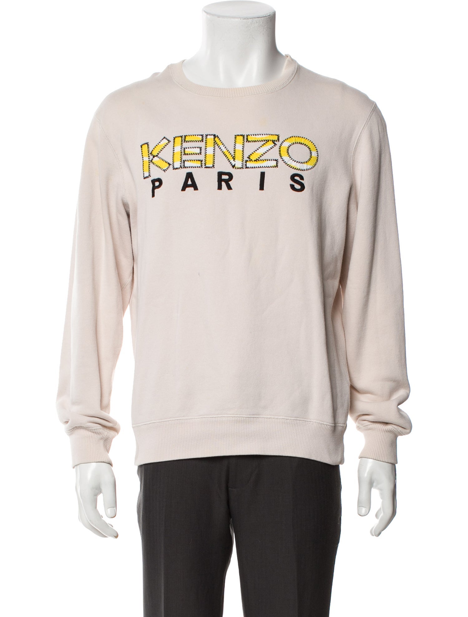 Kenzo Graphic Print Crew Neck Pullover