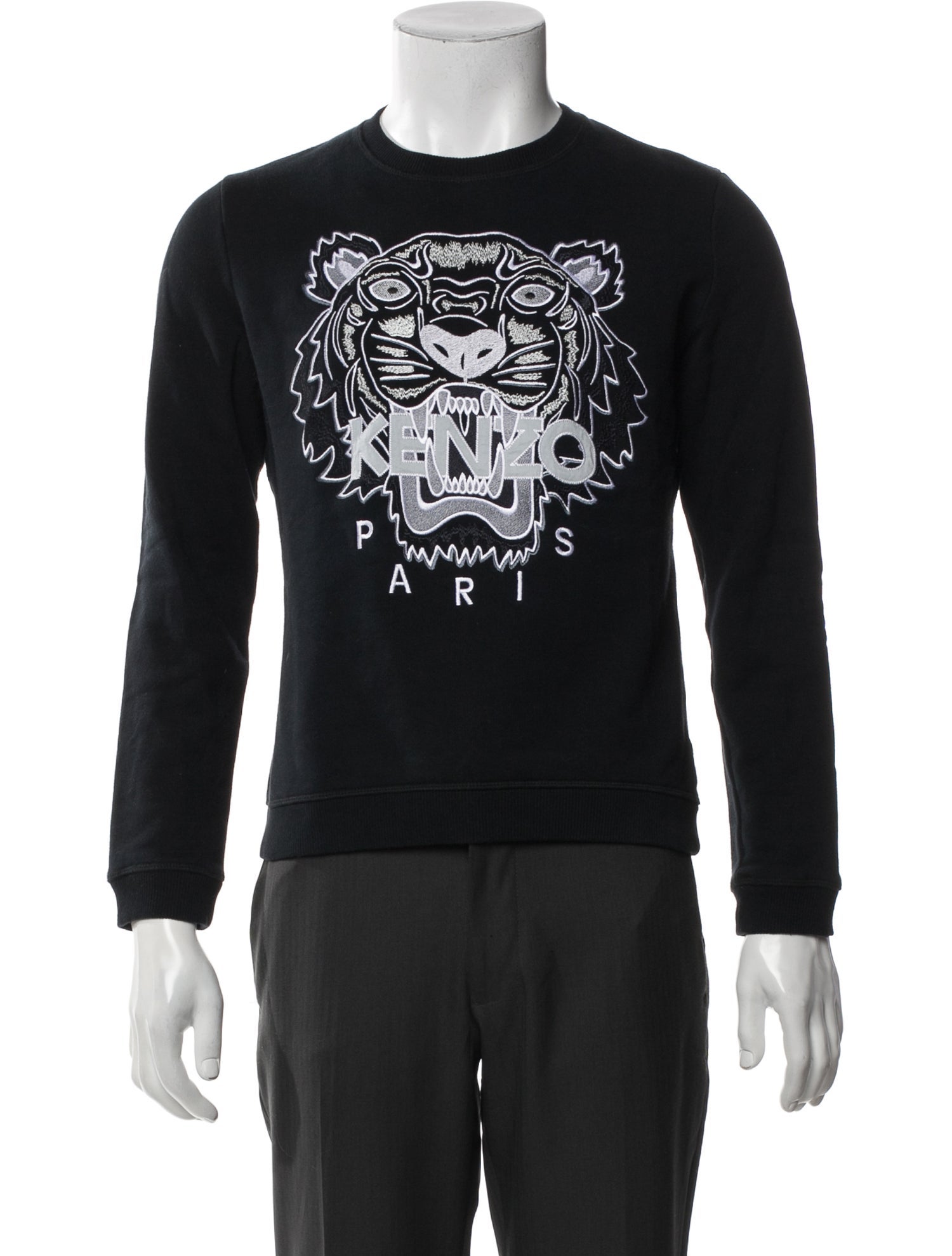 Kenzo Graphic Print Crew Neck Sweatshirt