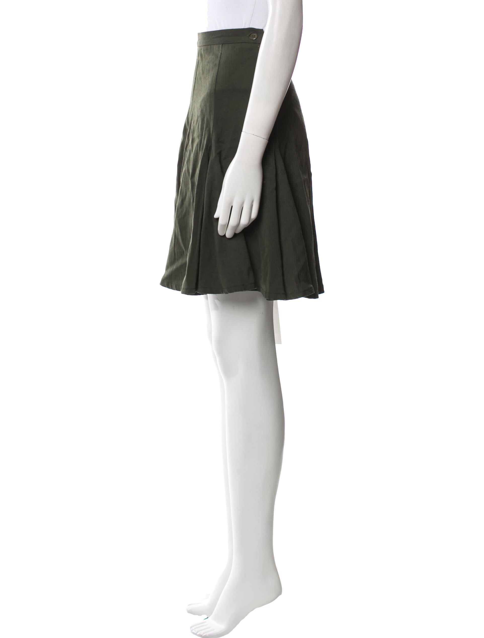 Kenzo Wool Knee-Length Skirt