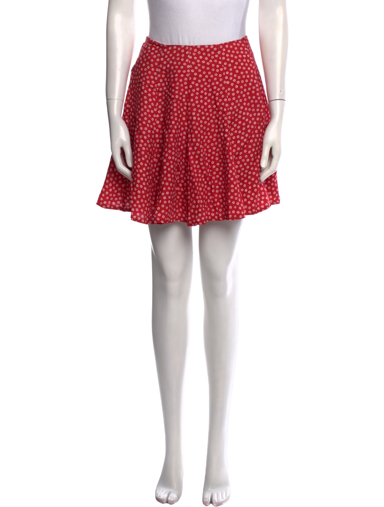 Kenzo Polka Dot Print Mini Skirt