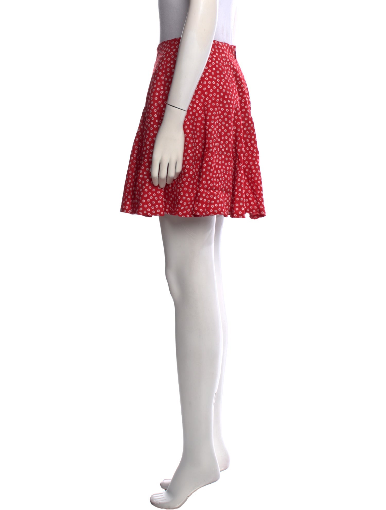 Kenzo Polka Dot Print Mini Skirt