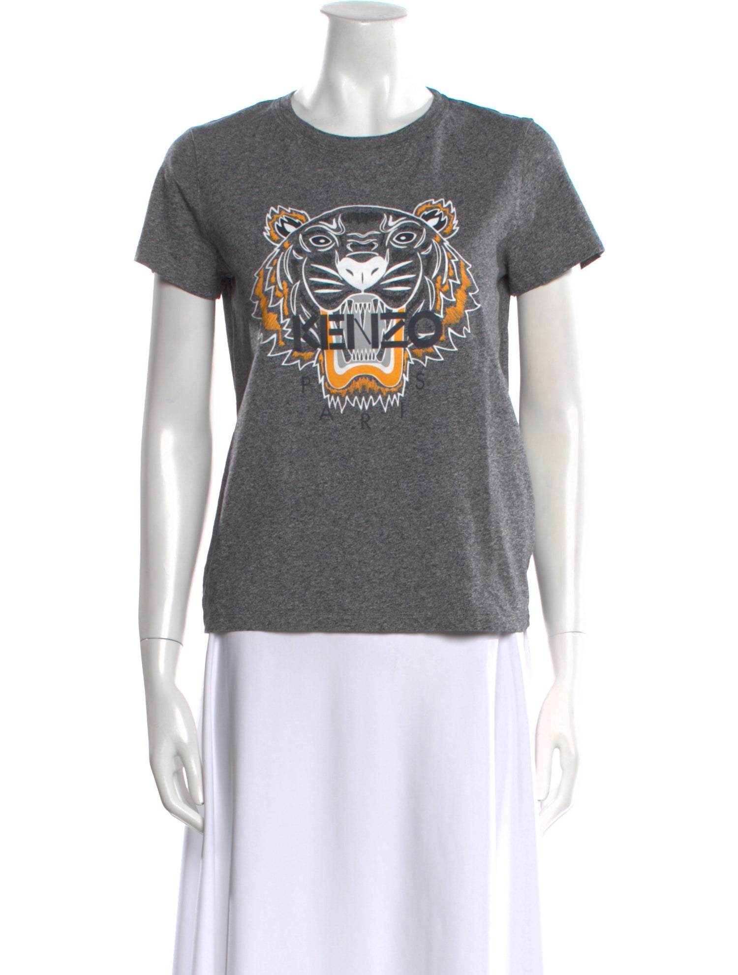 Kenzo Graphic Print Crew Neck T-Shirt