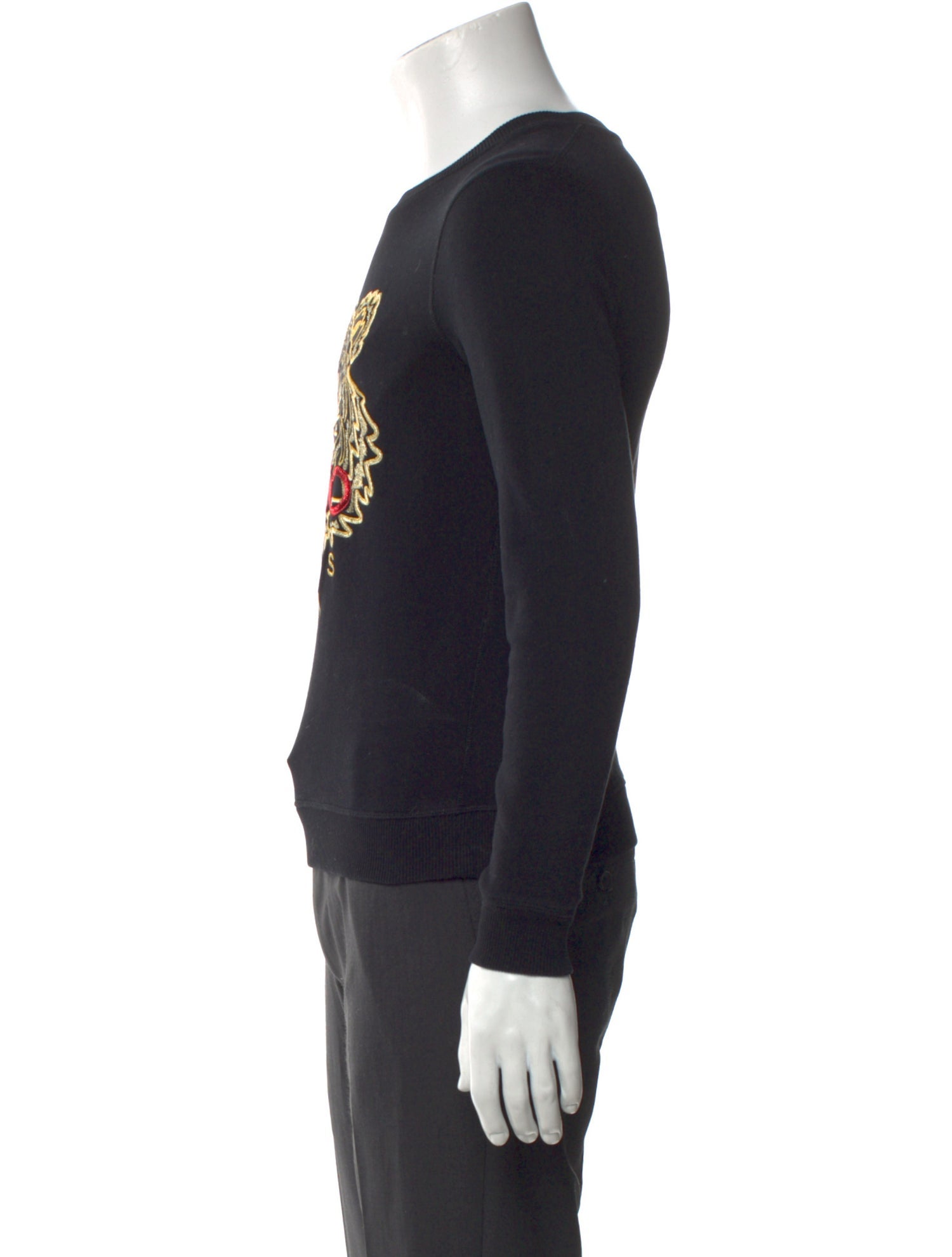 Kenzo Graphic Print Scoop Neck Sweatshirt