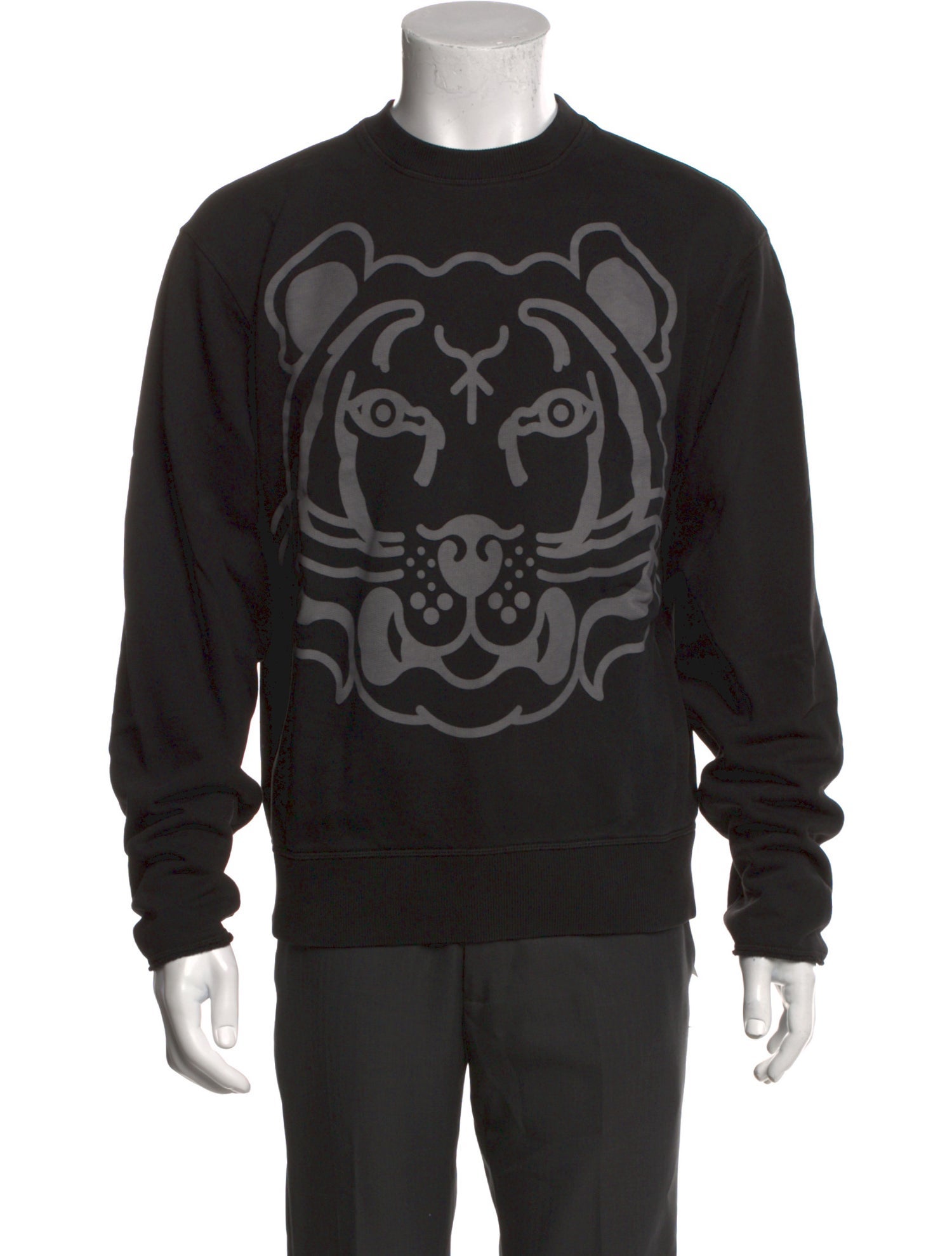 Kenzo Graphic Print Crew Neck Sweatshirt