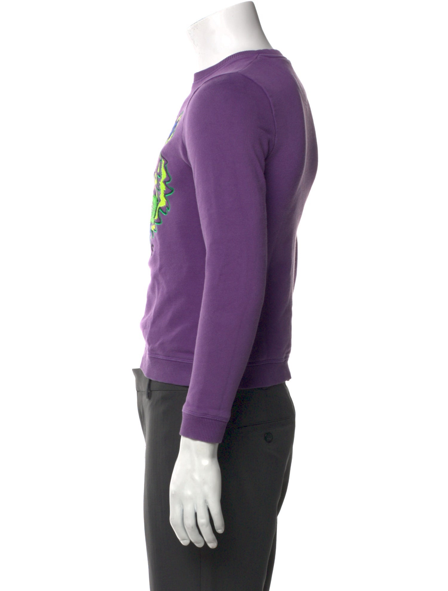 Kenzo Graphic Print Crew Neck Sweatshirt