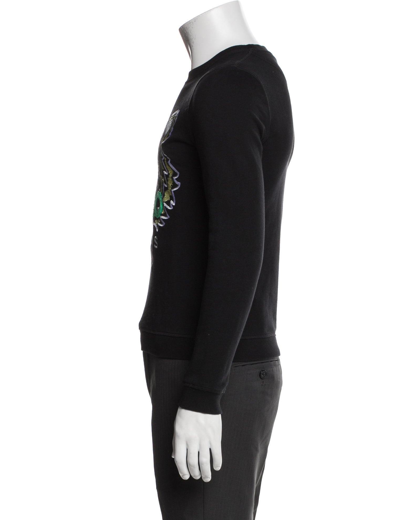 Kenzo Graphic Print Crew Neck Pullover