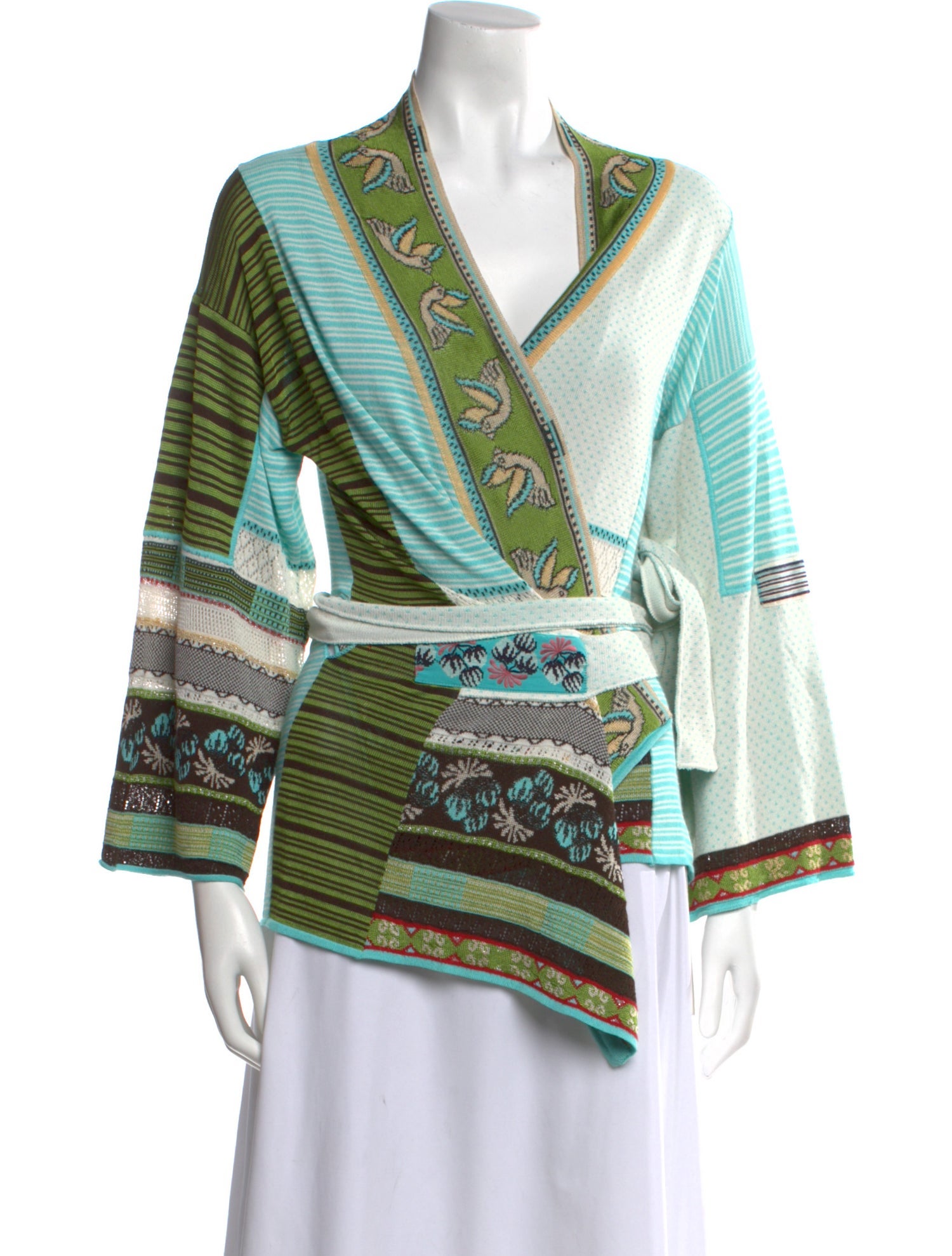 Kenzo Printed V-Neck Sweater