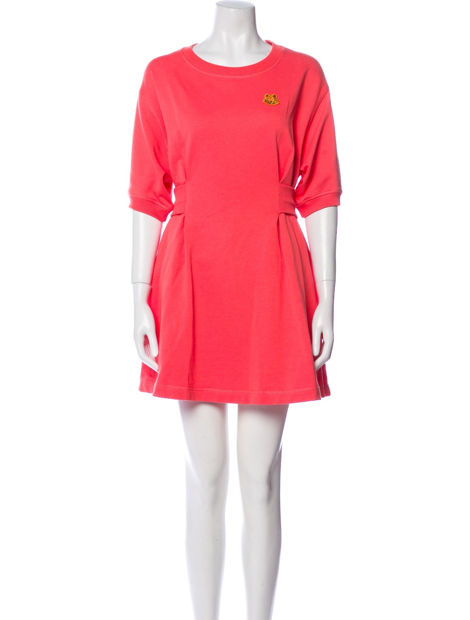 Kenzo Crew Neck Mini Dress