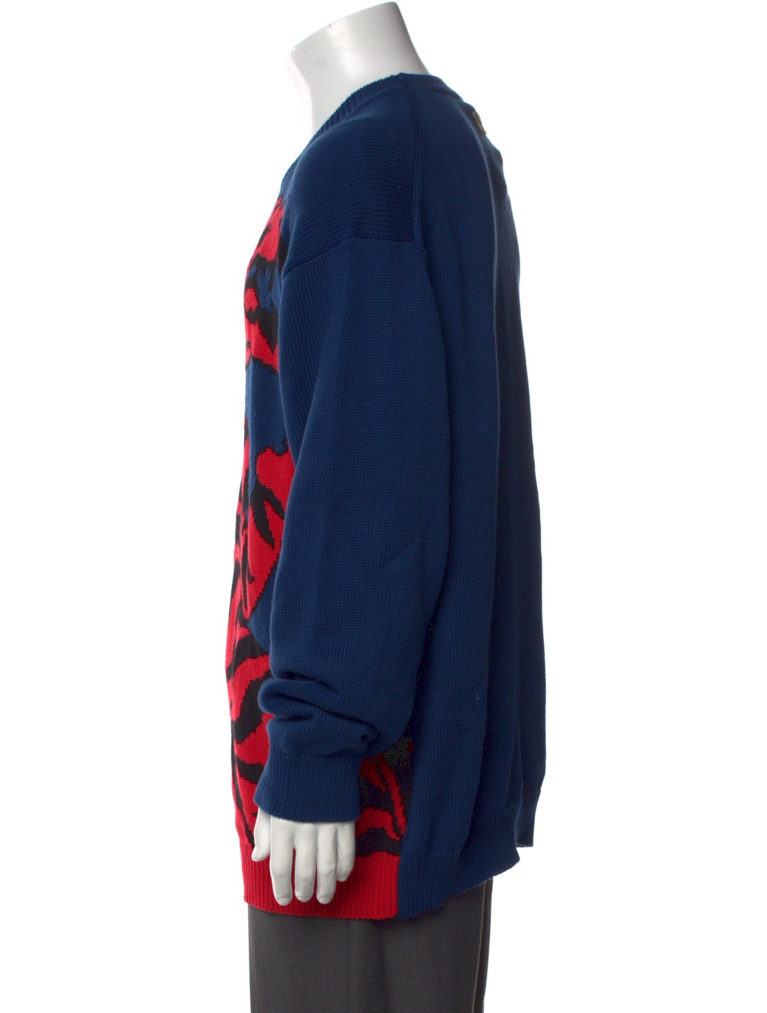 Kenzo Graphic Print Crew Neck Pullover w/ Tags