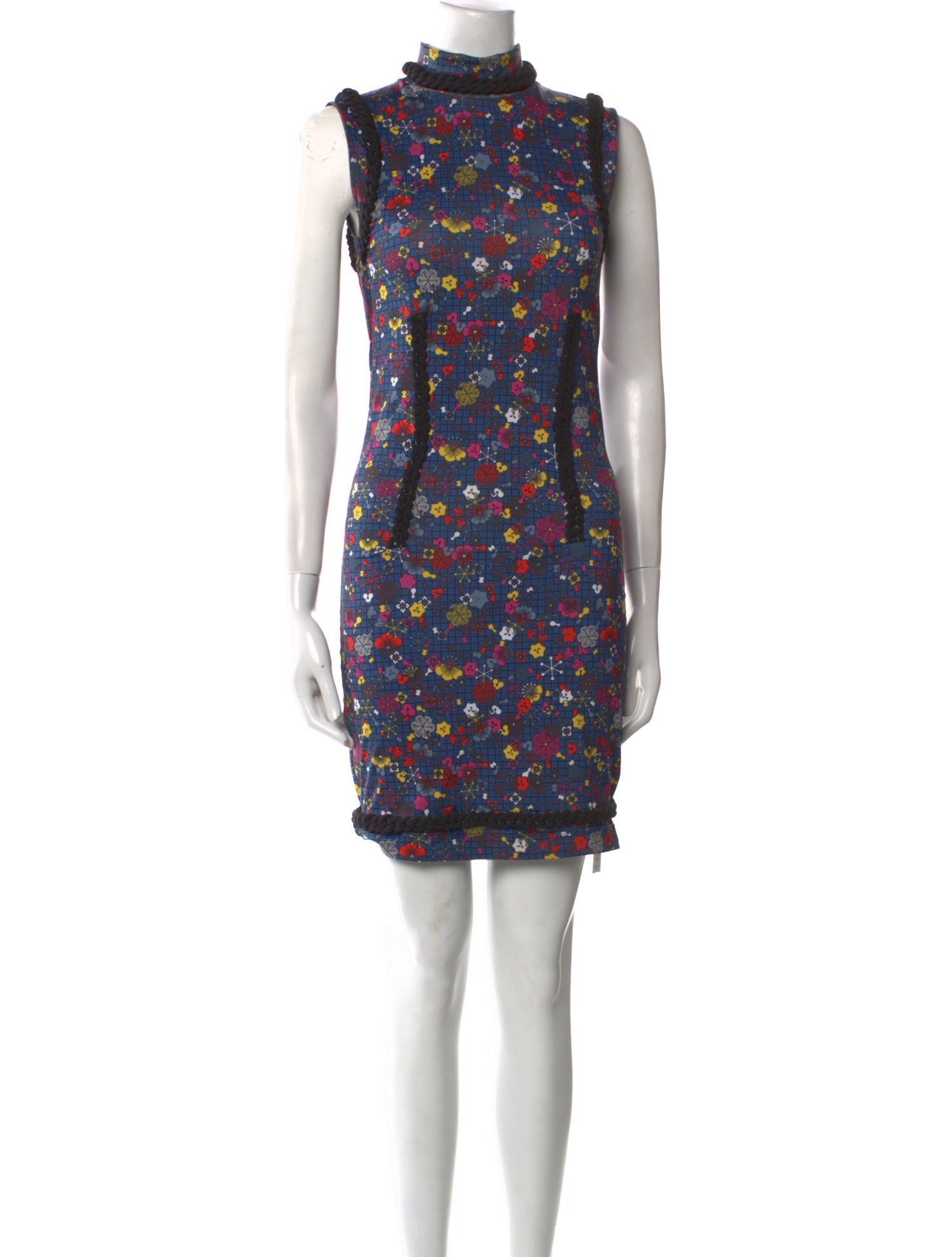 Kenzo Floral Print Mini Dress