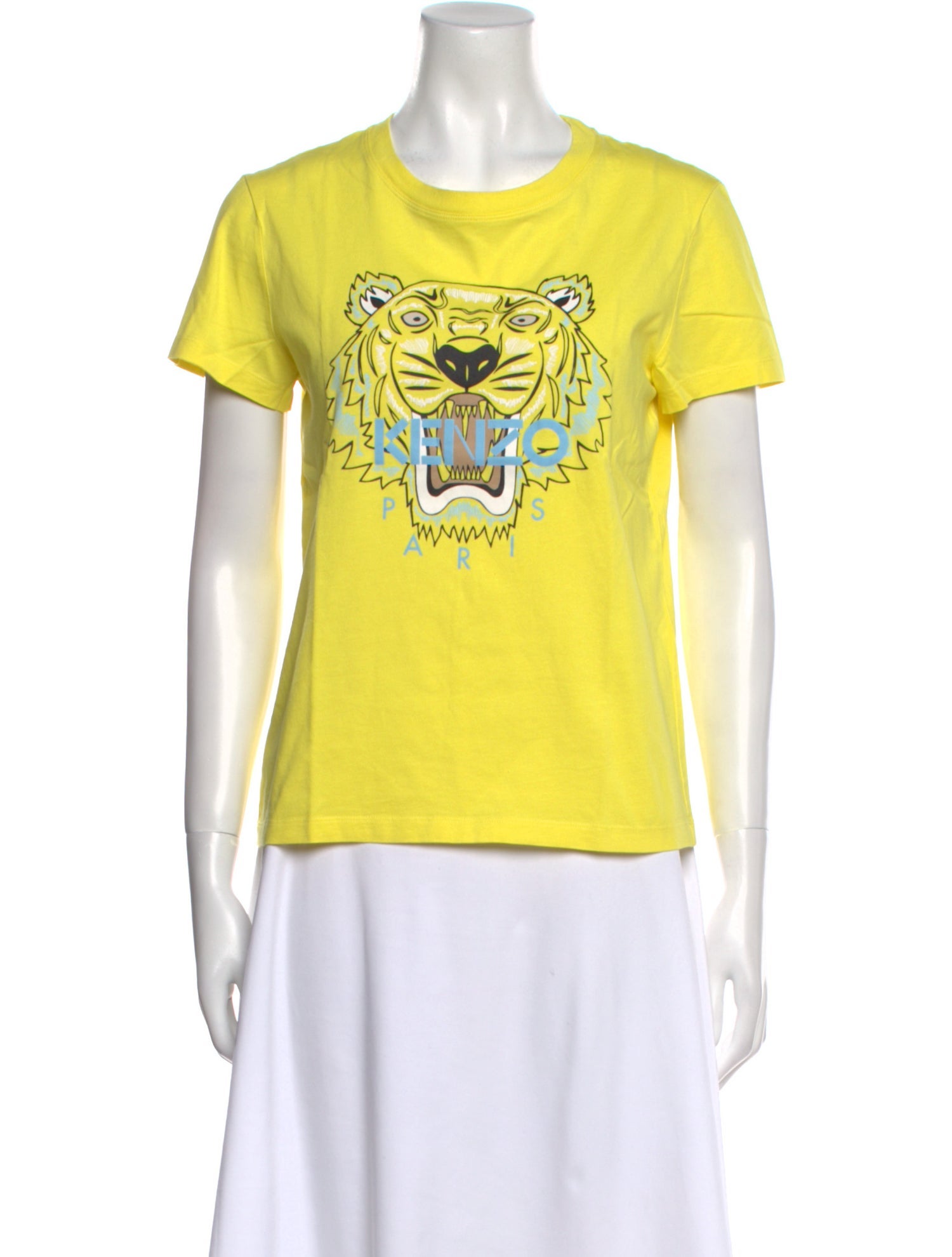 Kenzo Graphic Print Crew Neck T-Shirt