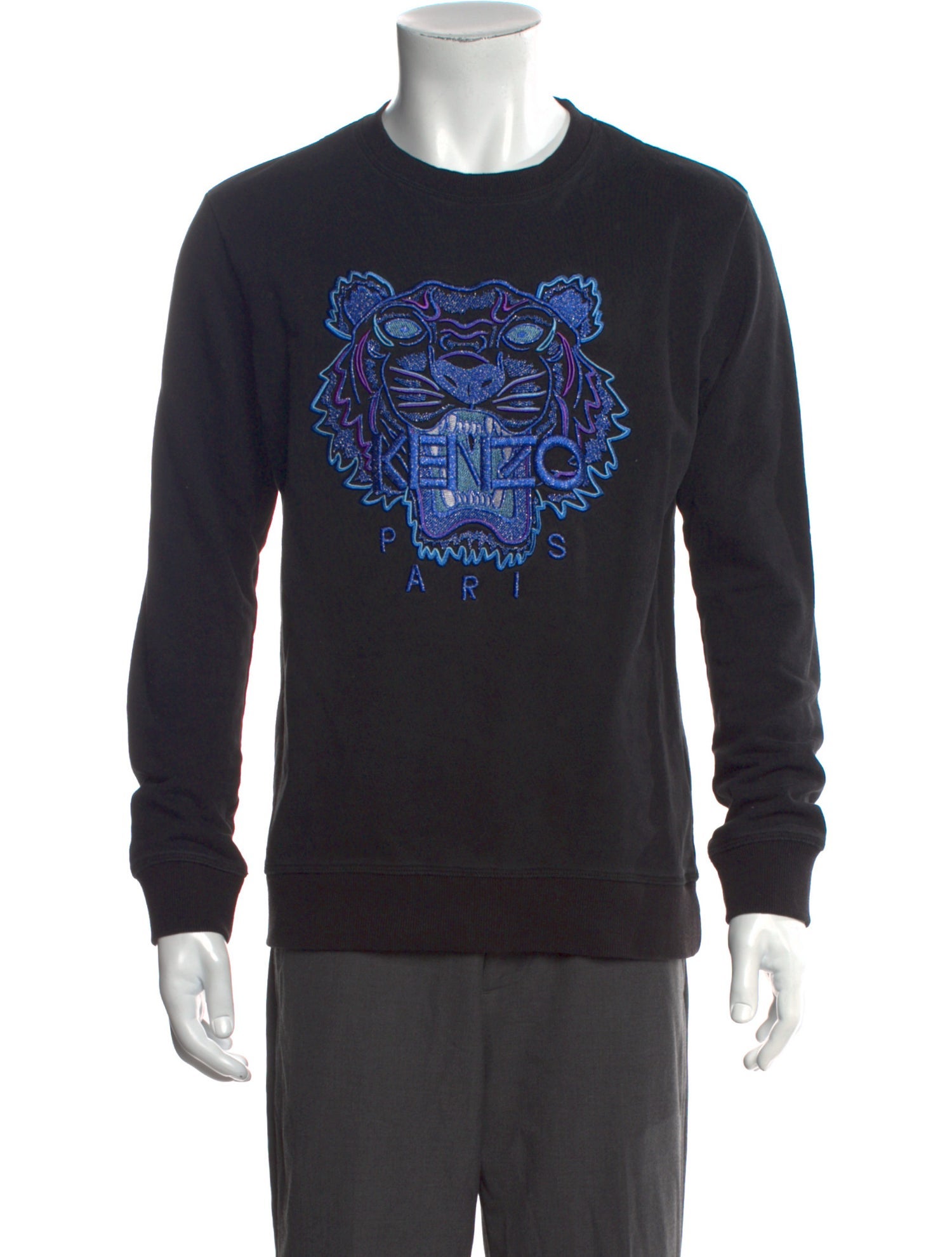 Kenzo Graphic Print Crew Neck Sweatshirt