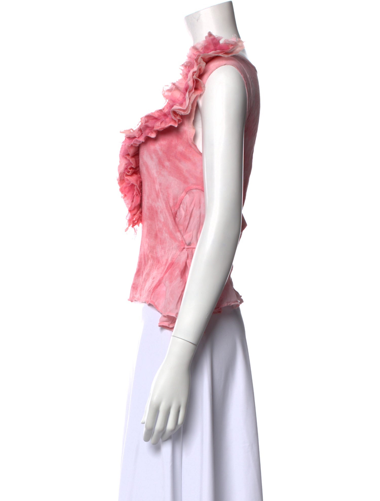 Kenzo Silk Tie-Dye Print Top