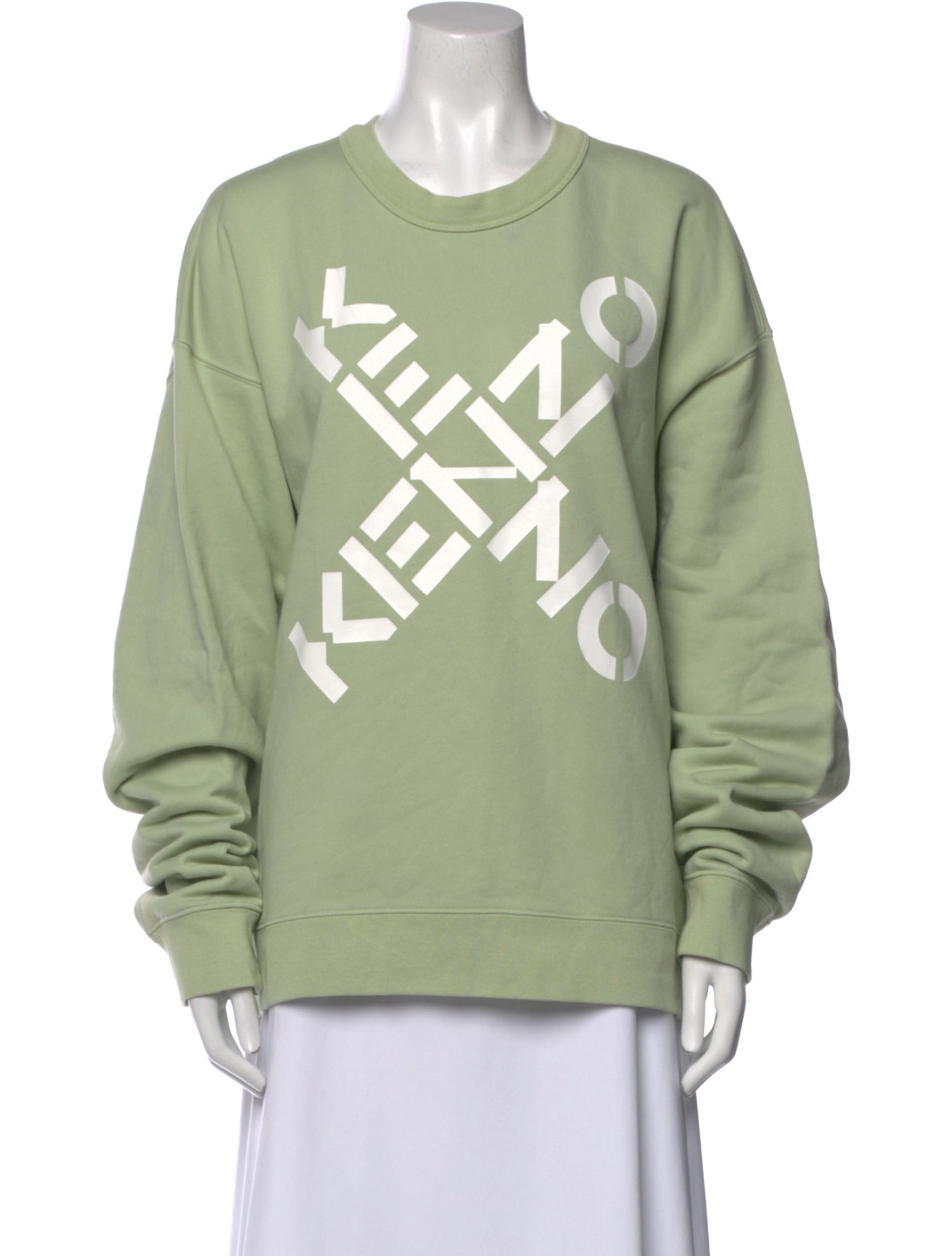Kenzo Graphic Print Crew Neck Sweatshirt
