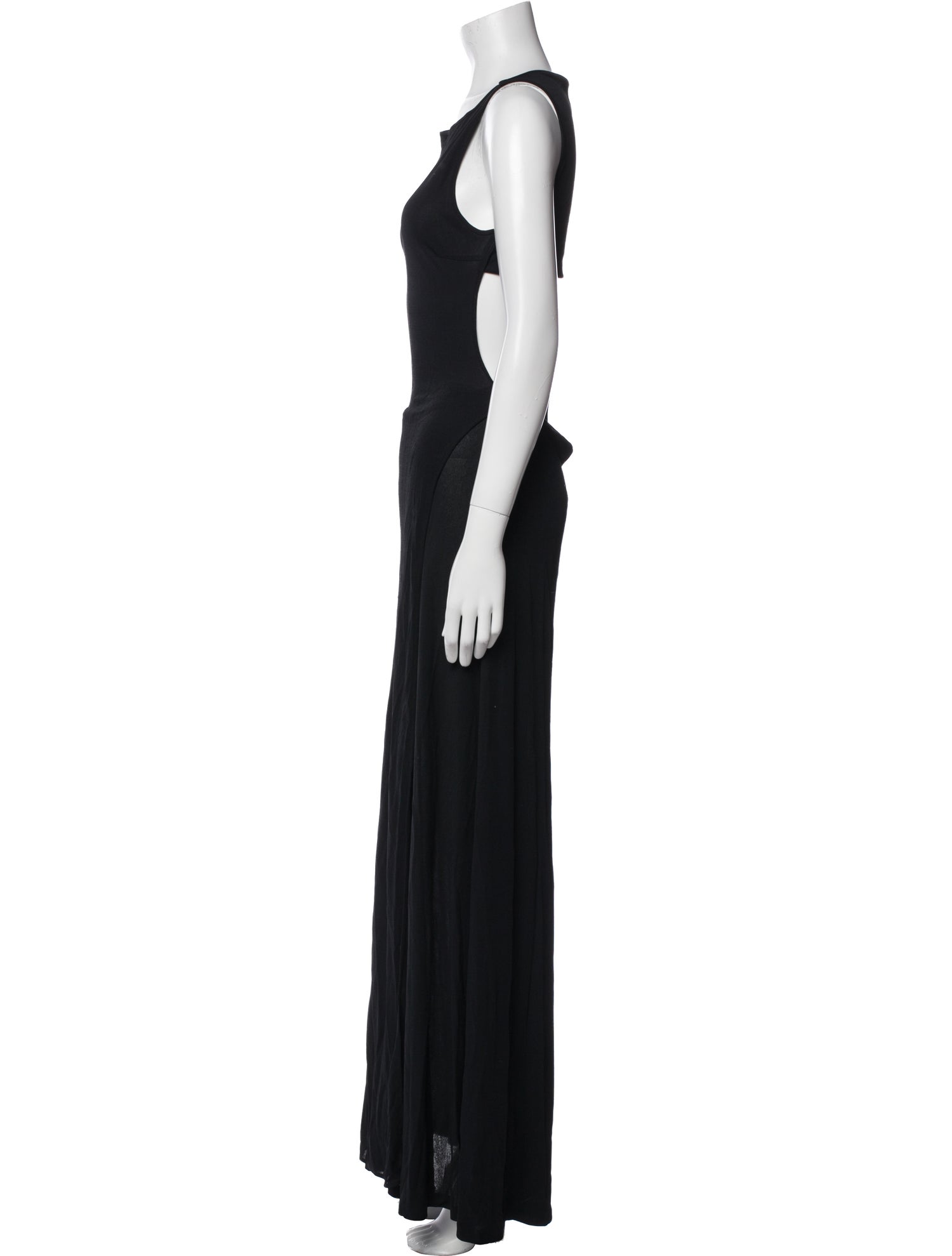 Kenzo Scoop Neck Long Dress
