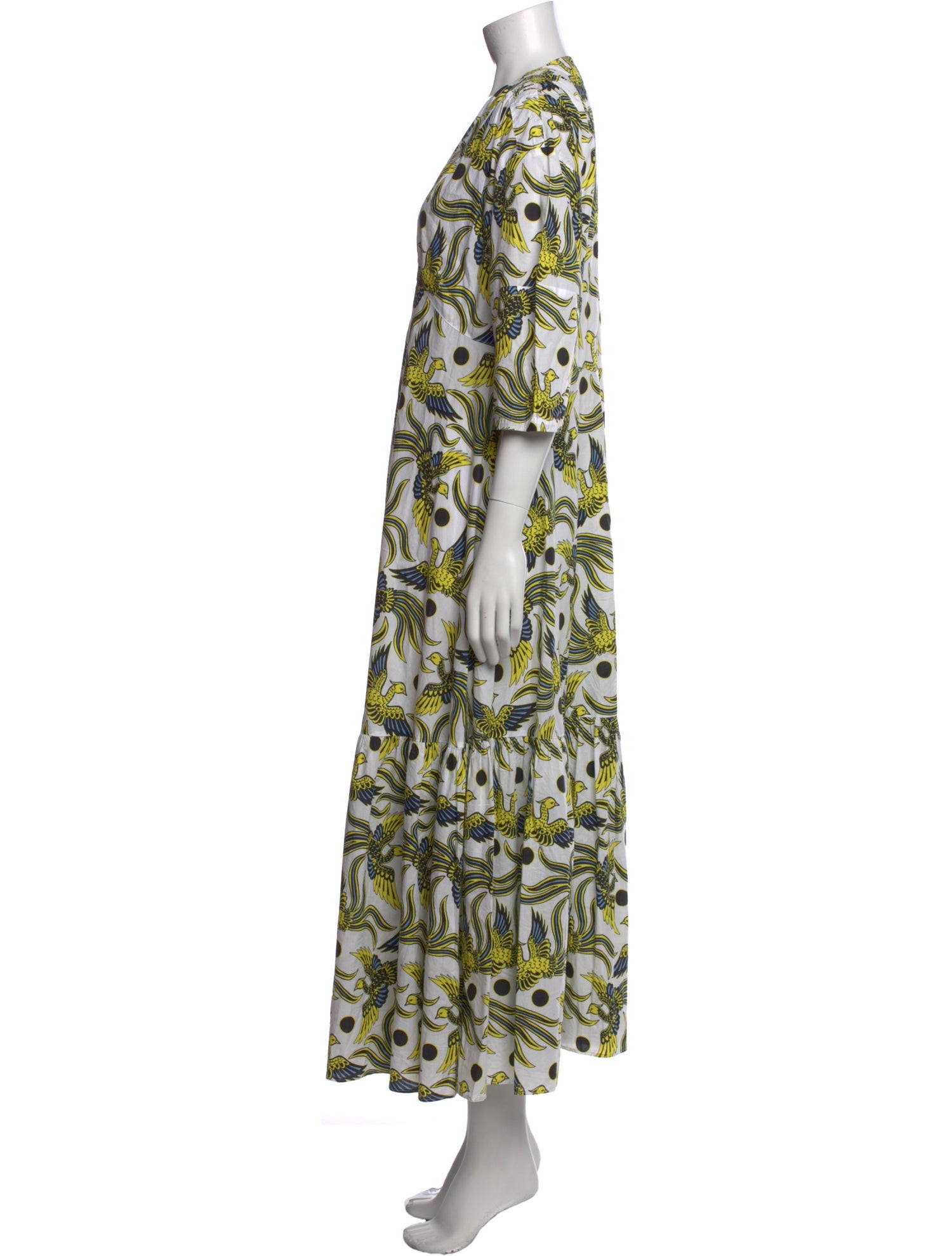 Kenzo Printed Long Dress