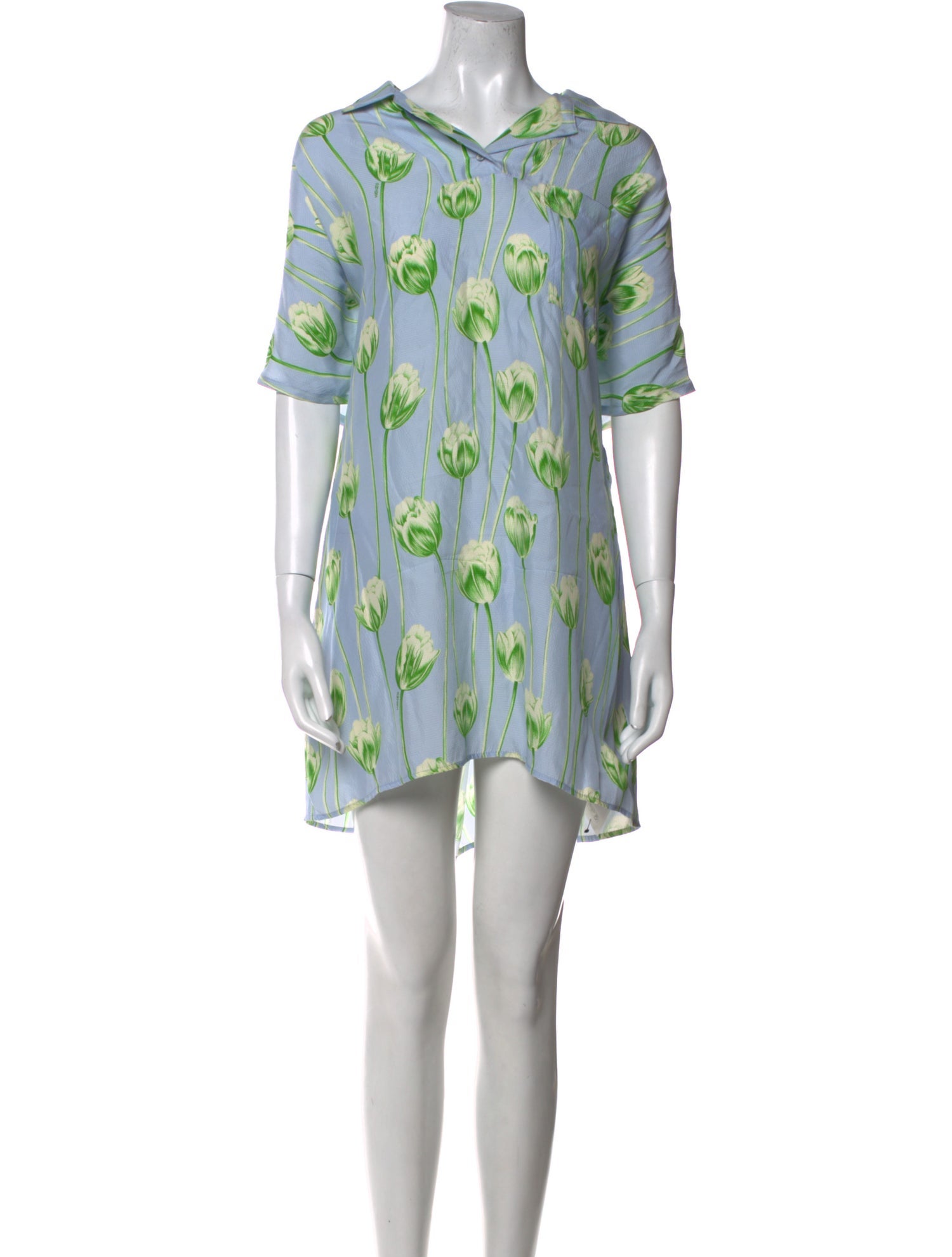 Kenzo Silk Mini Dress