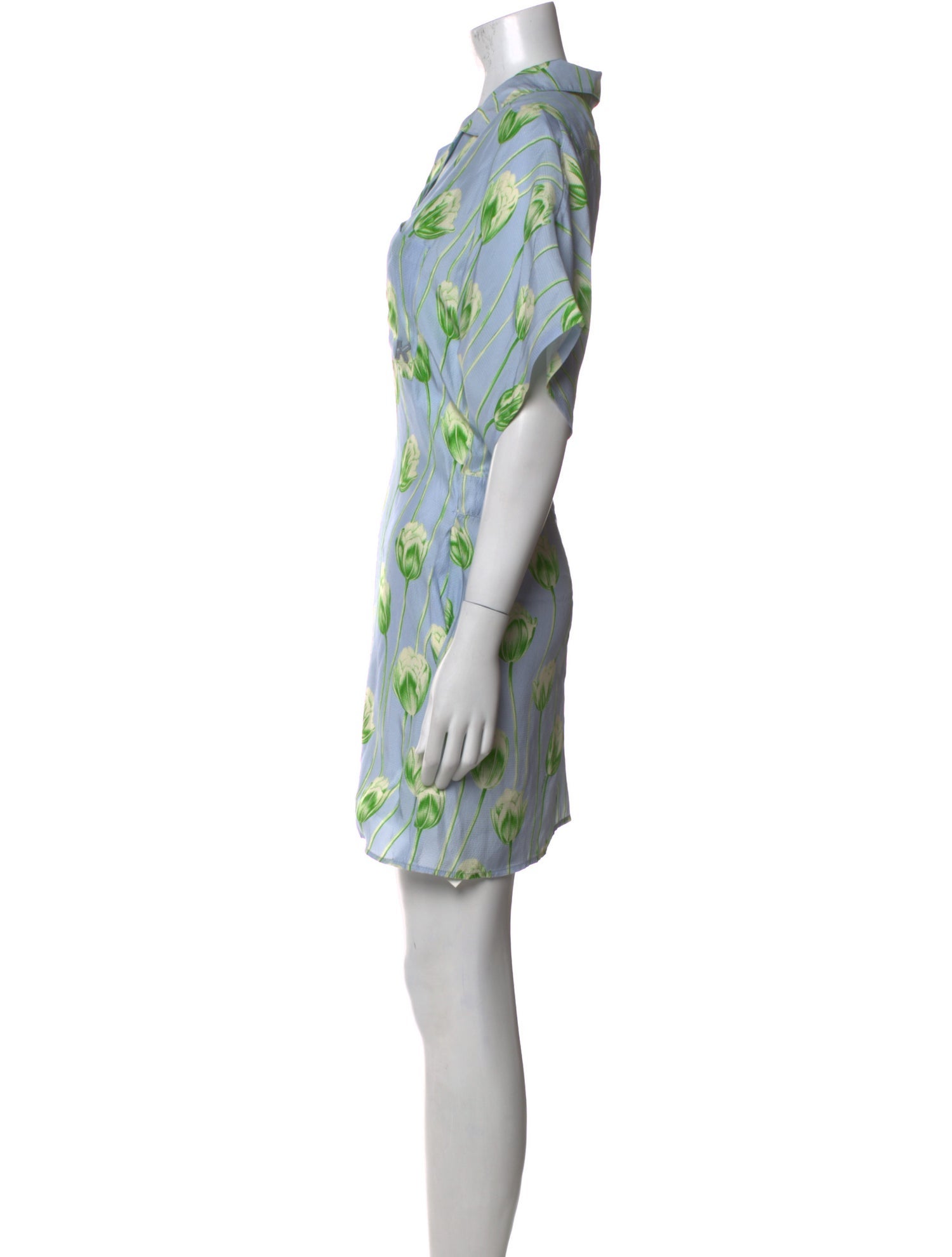 Kenzo Silk Mini Dress