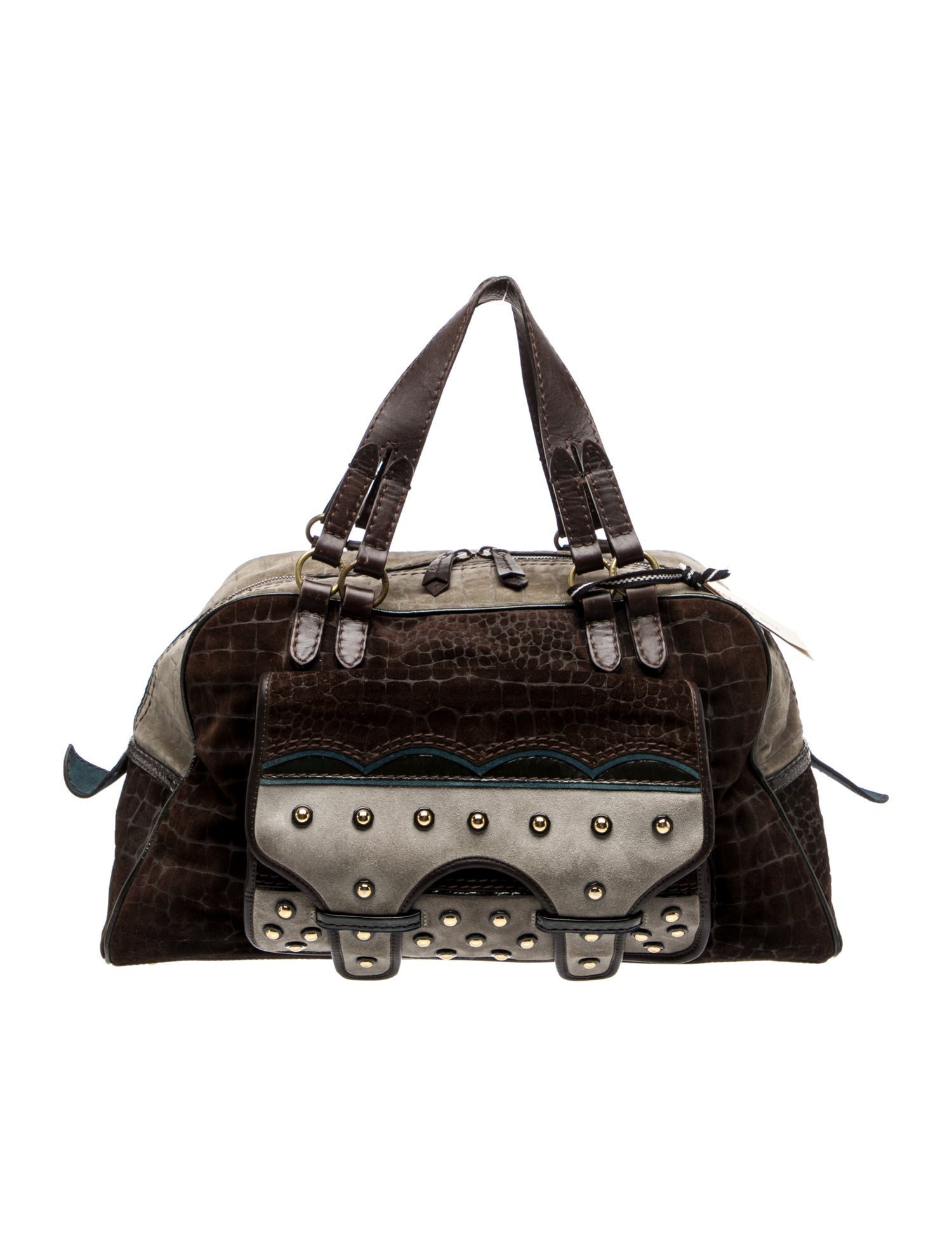 Kenzo Leather Weekender Bag