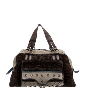 Kenzo Leather Weekender Bag