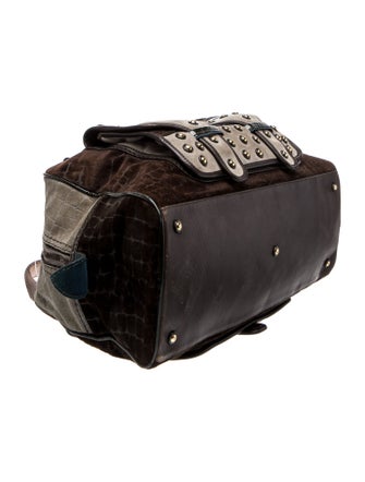 Kenzo Leather Weekender Bag