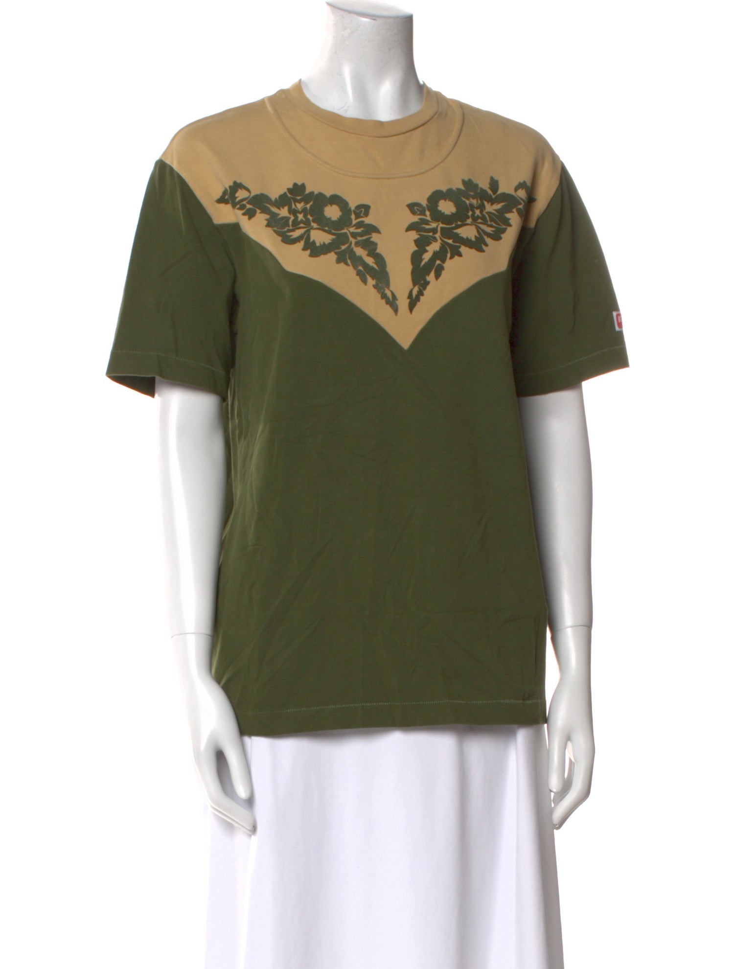 Kenzo Graphic Print Crew Neck T-Shirt