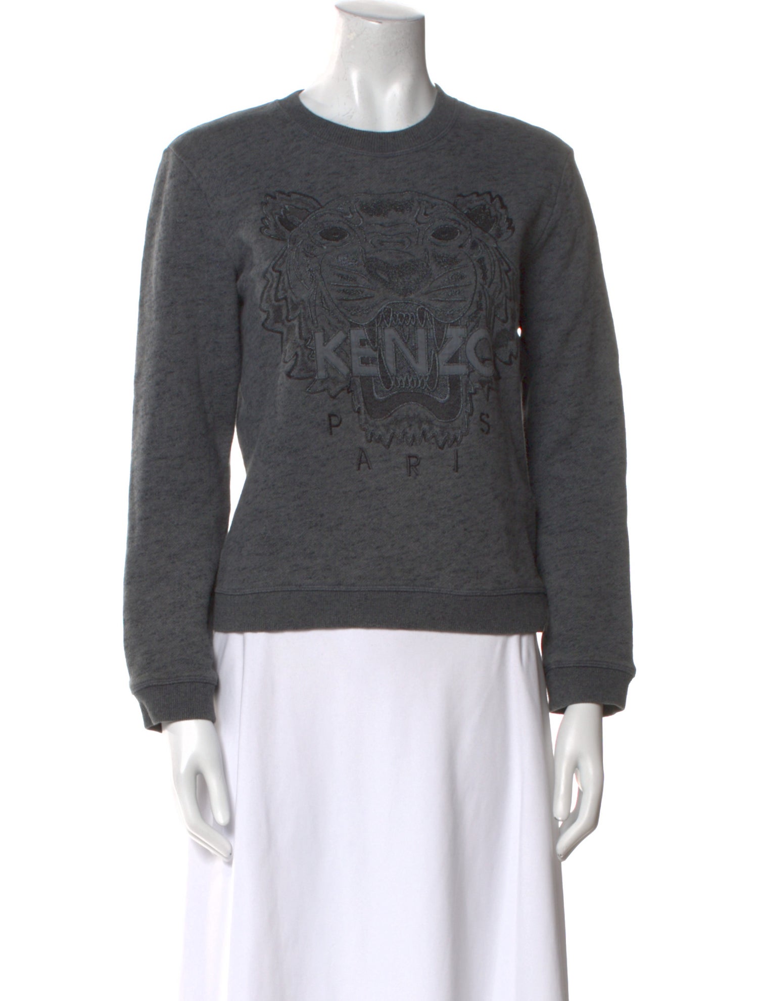 Kenzo Graphic Print Crew Neck Sweatshirt