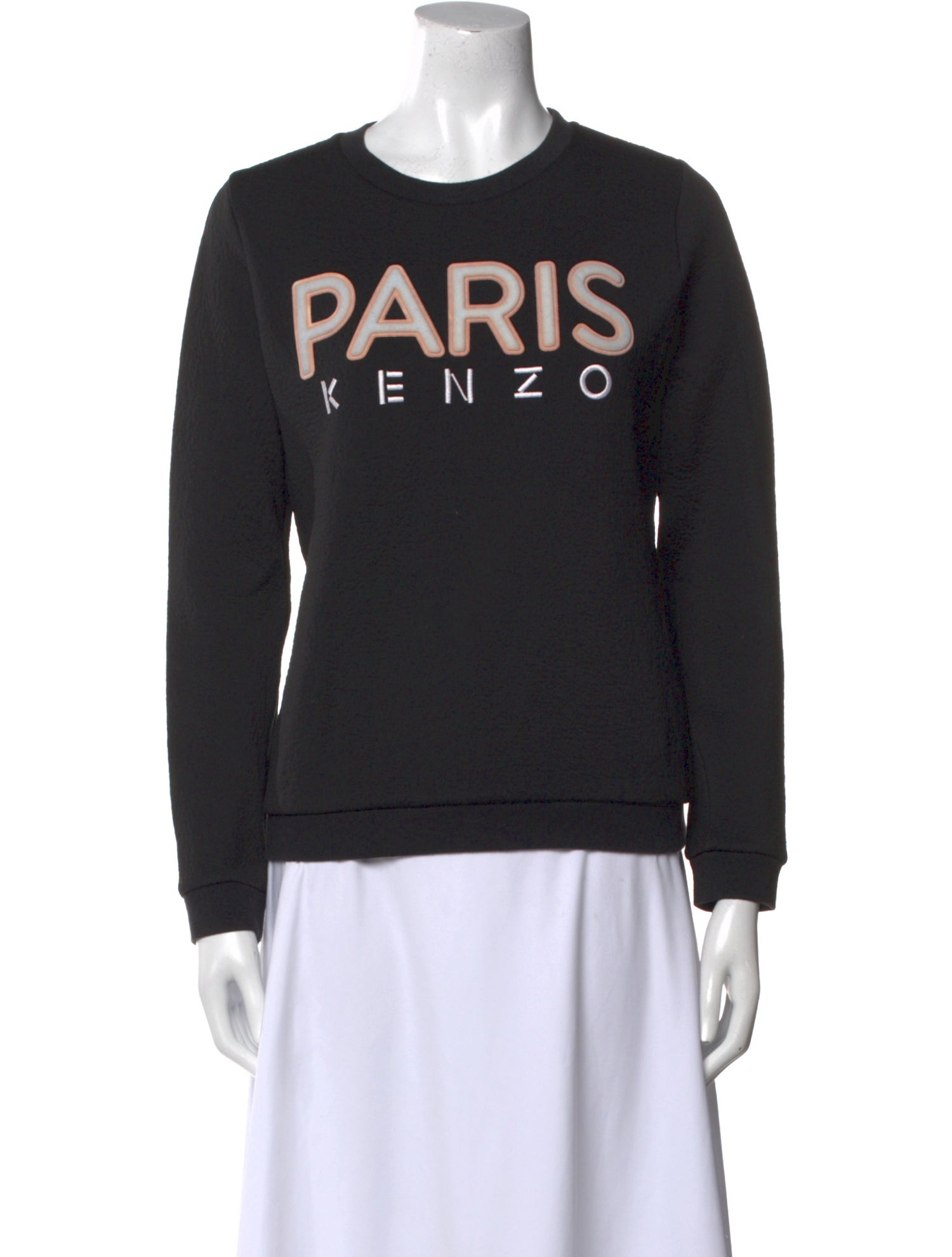 Kenzo Graphic Print Crew Neck Sweatshirt