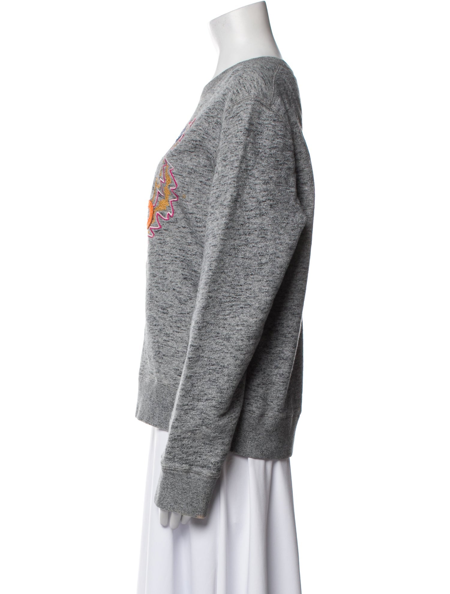 Kenzo Graphic Print Crew Neck Sweatshirt