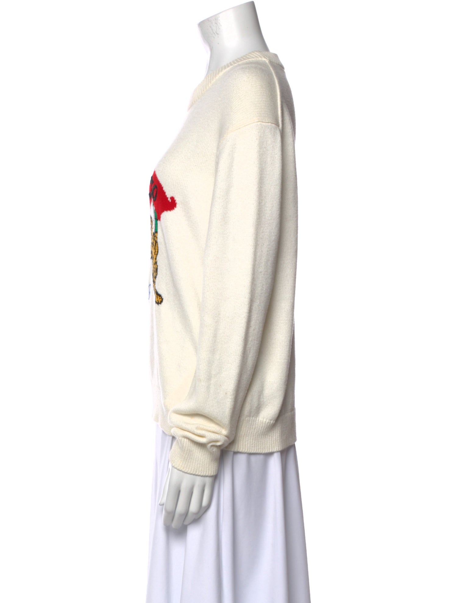 Kenzo Graphic Print Crew Neck Sweater