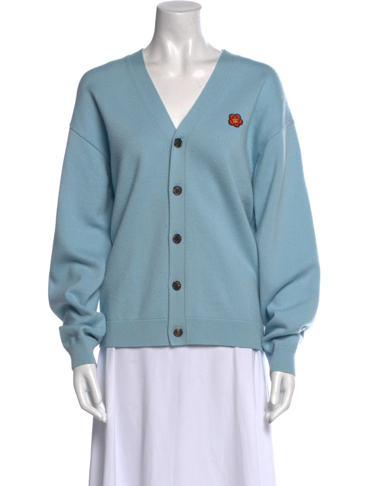 Kenzo Wool V-Neck Sweater