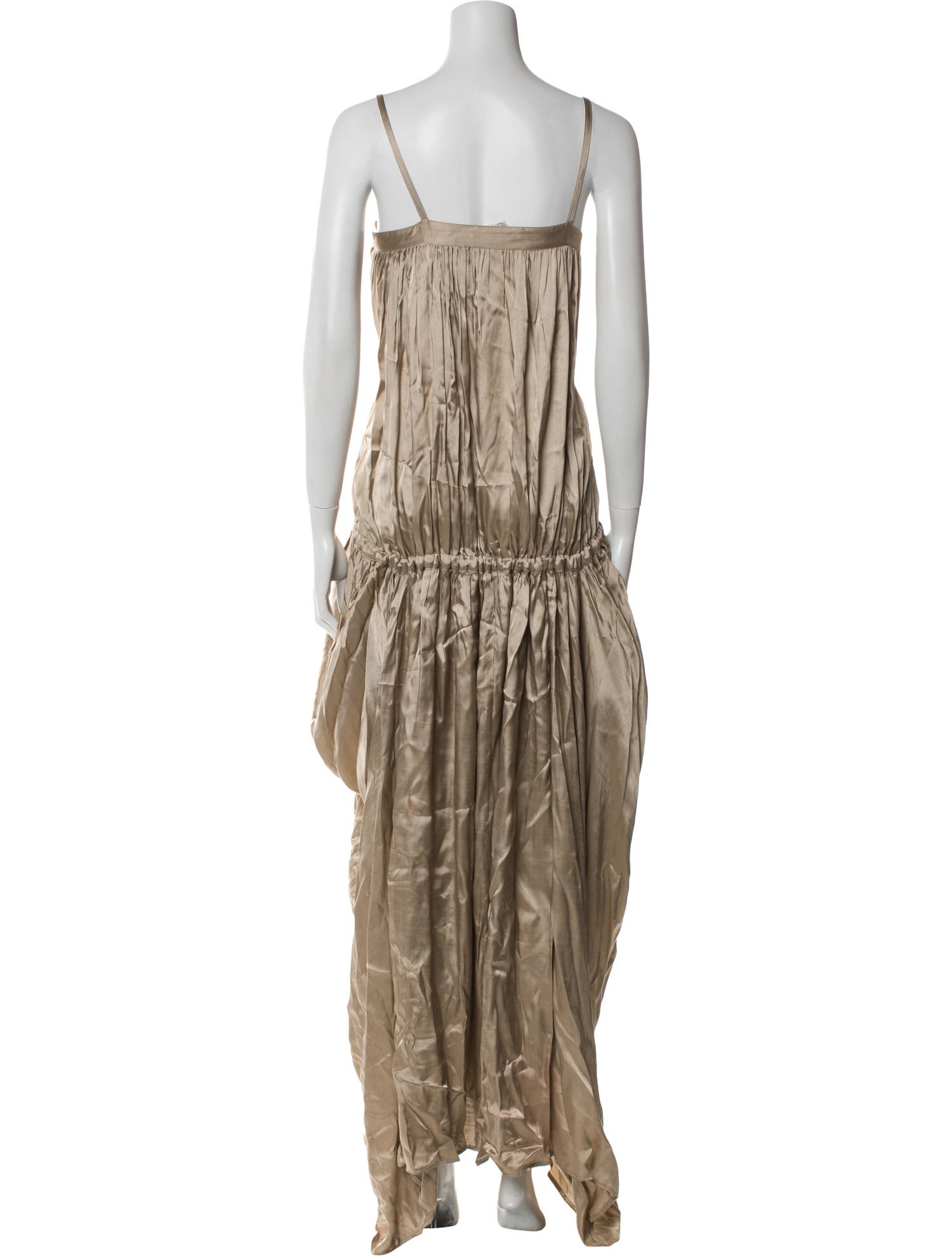 Kenzo Satin Long Dress