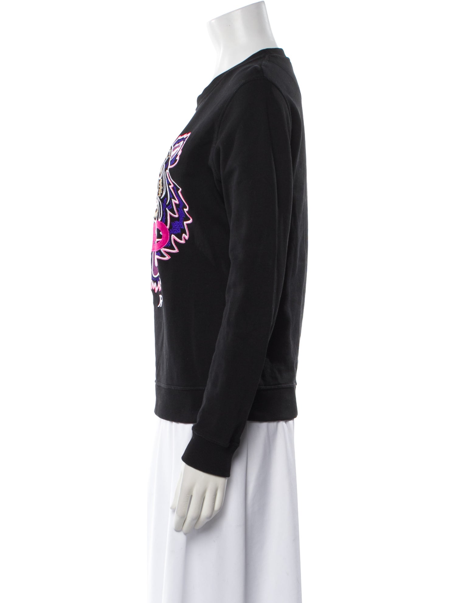 Kenzo Graphic Print Crew Neck Sweatshirt