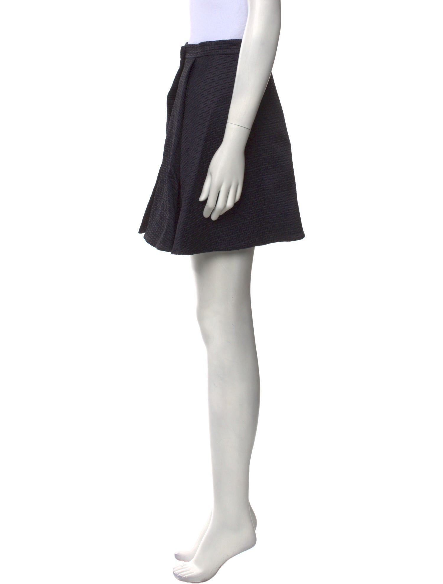 Kenzo Embroidered Accent Mini Skirt w/ Tags