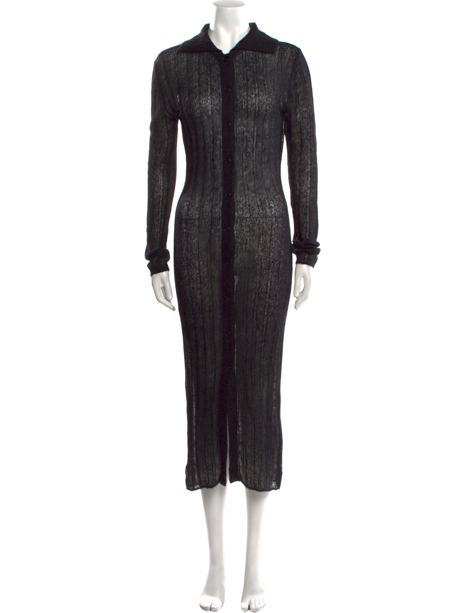 Kenzo Alpaca Long Dress