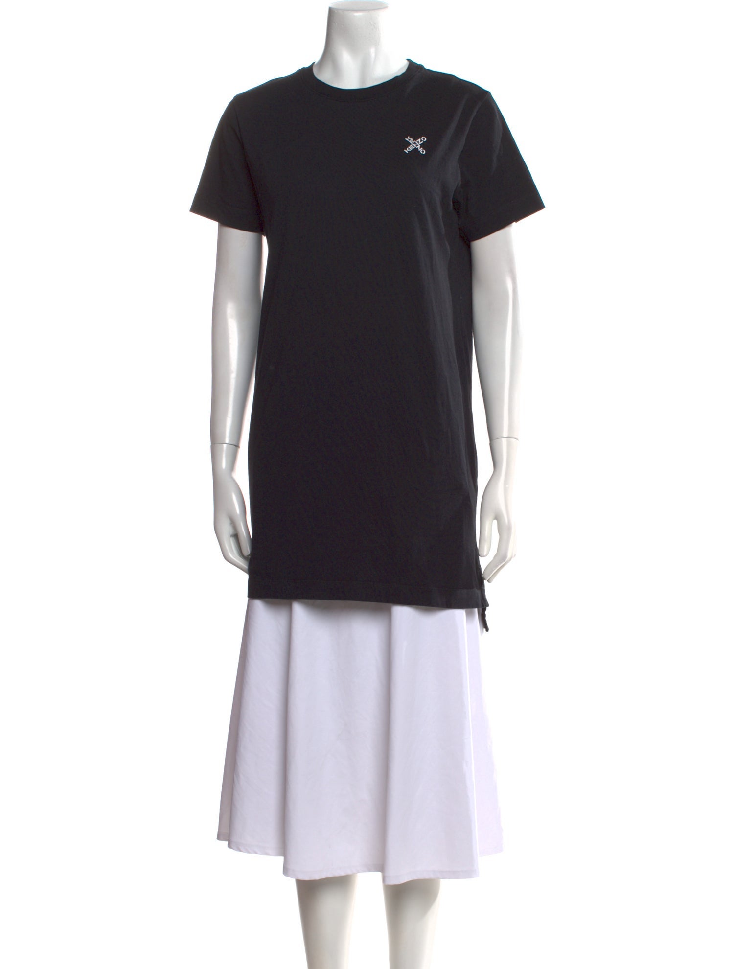 Kenzo Crew Neck Mini Dress