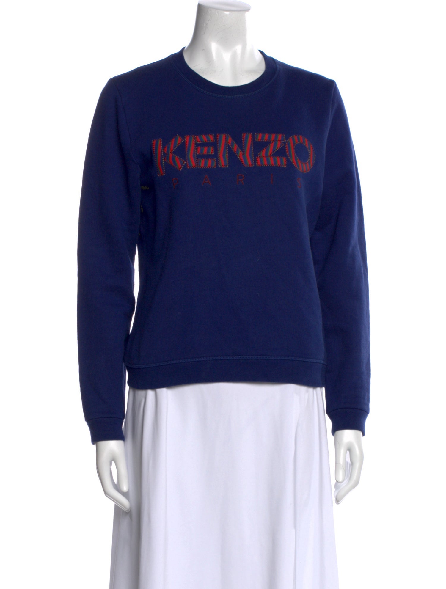Kenzo Graphic Print Crew Neck Sweatshirt