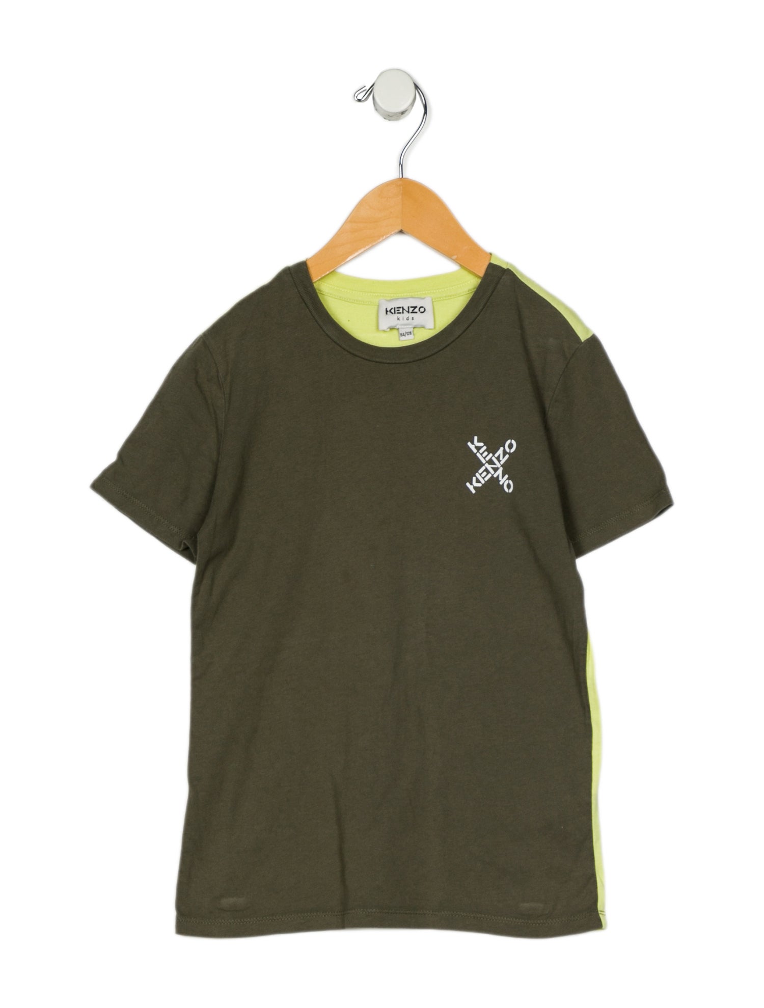 Kenzo Boys' Two-Tone Graphic Tee