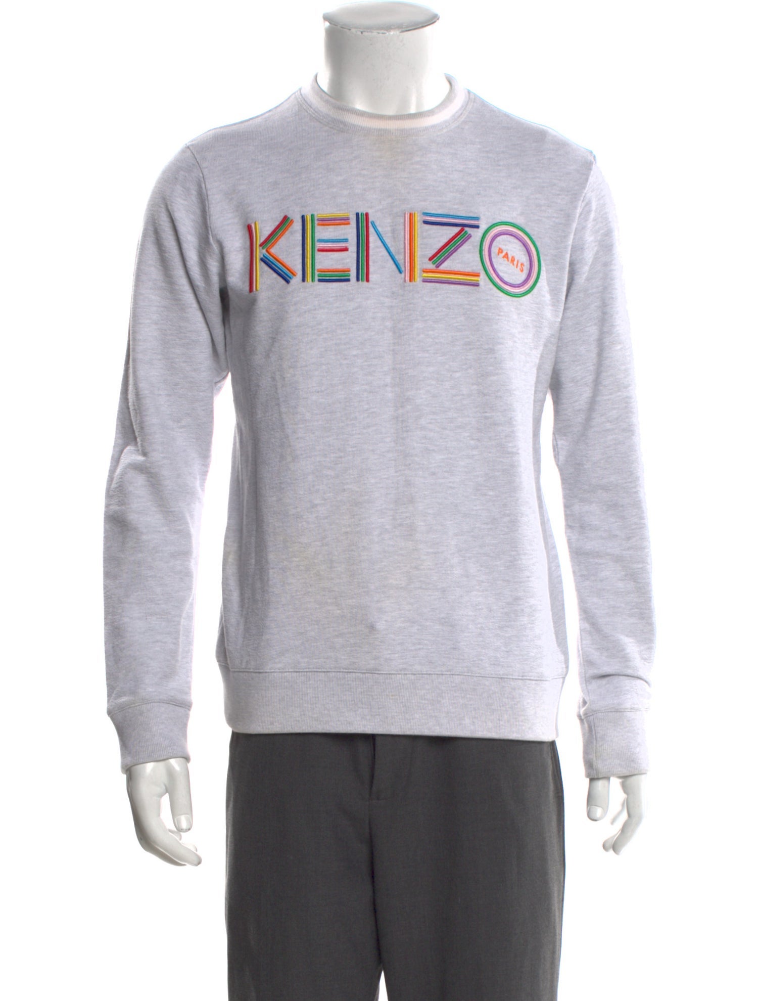 Kenzo Graphic Print Crew Neck Sweatshirt