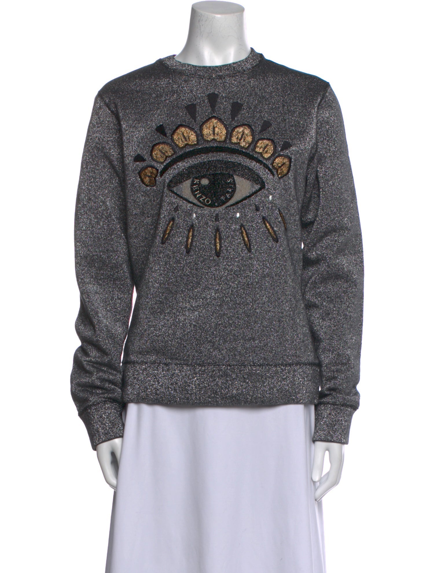 Kenzo Graphic Print Crew Neck Sweatshirt