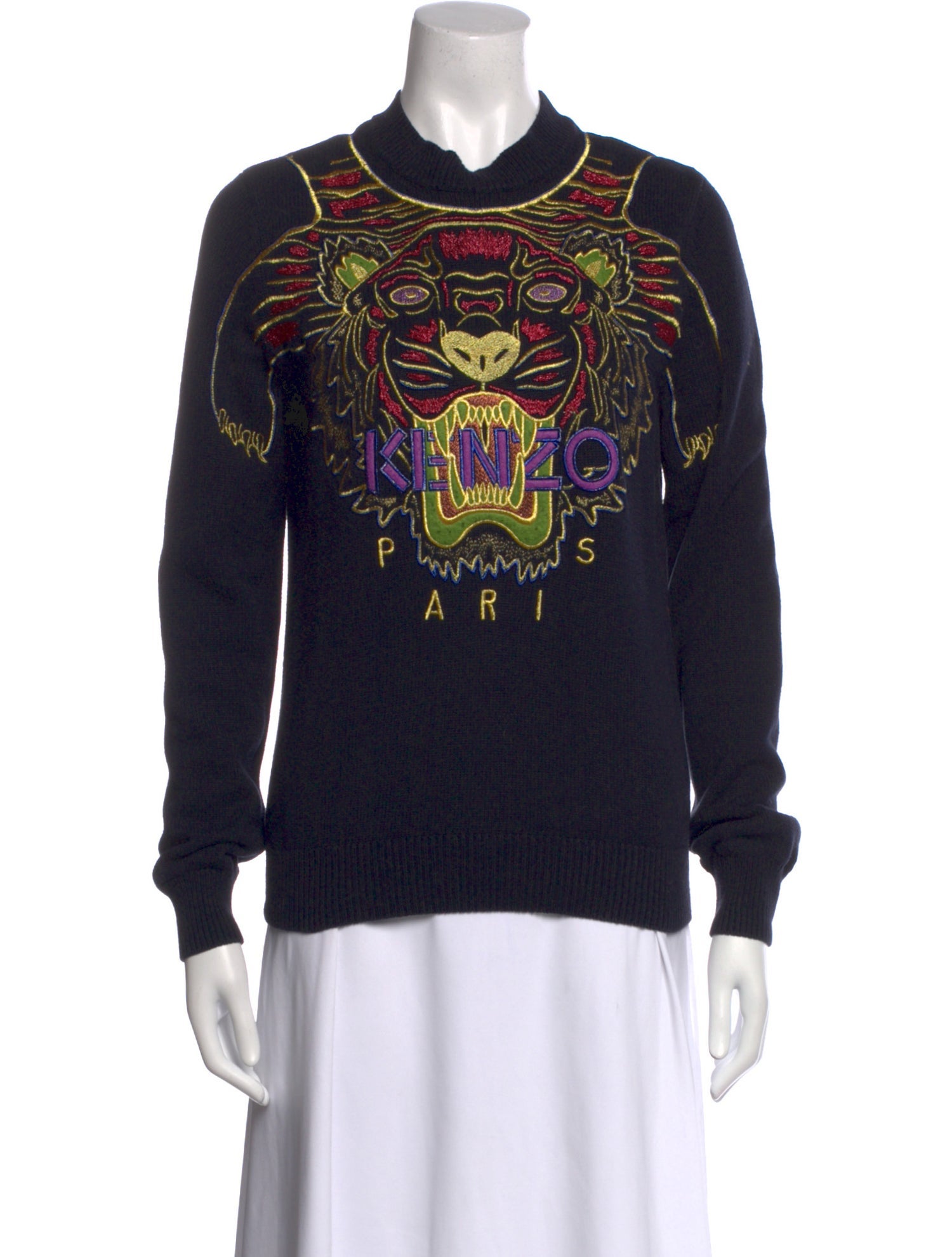 Kenzo Printed Crew Neck Sweater