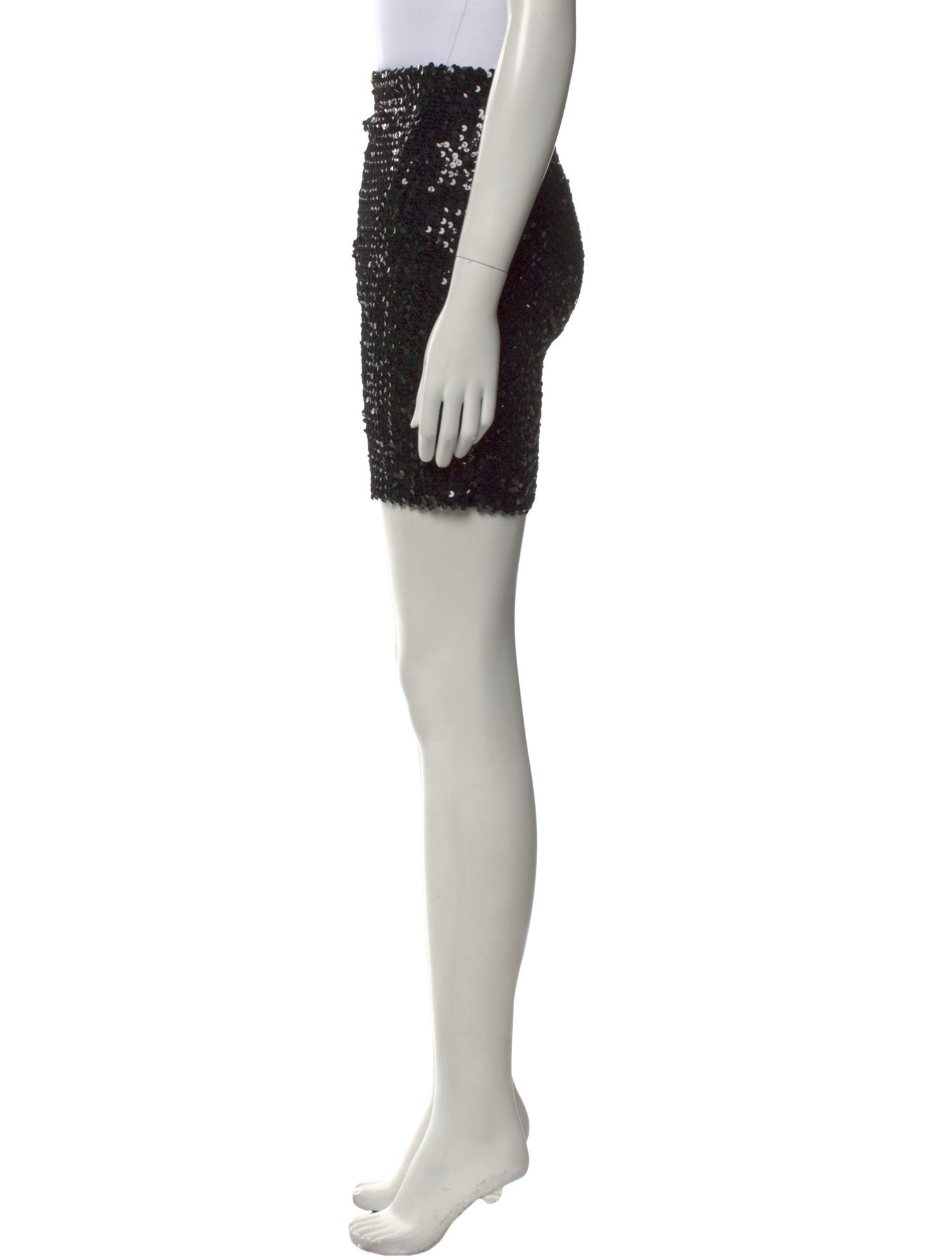 Kenzo Sequin Embellishments Mini Skirt