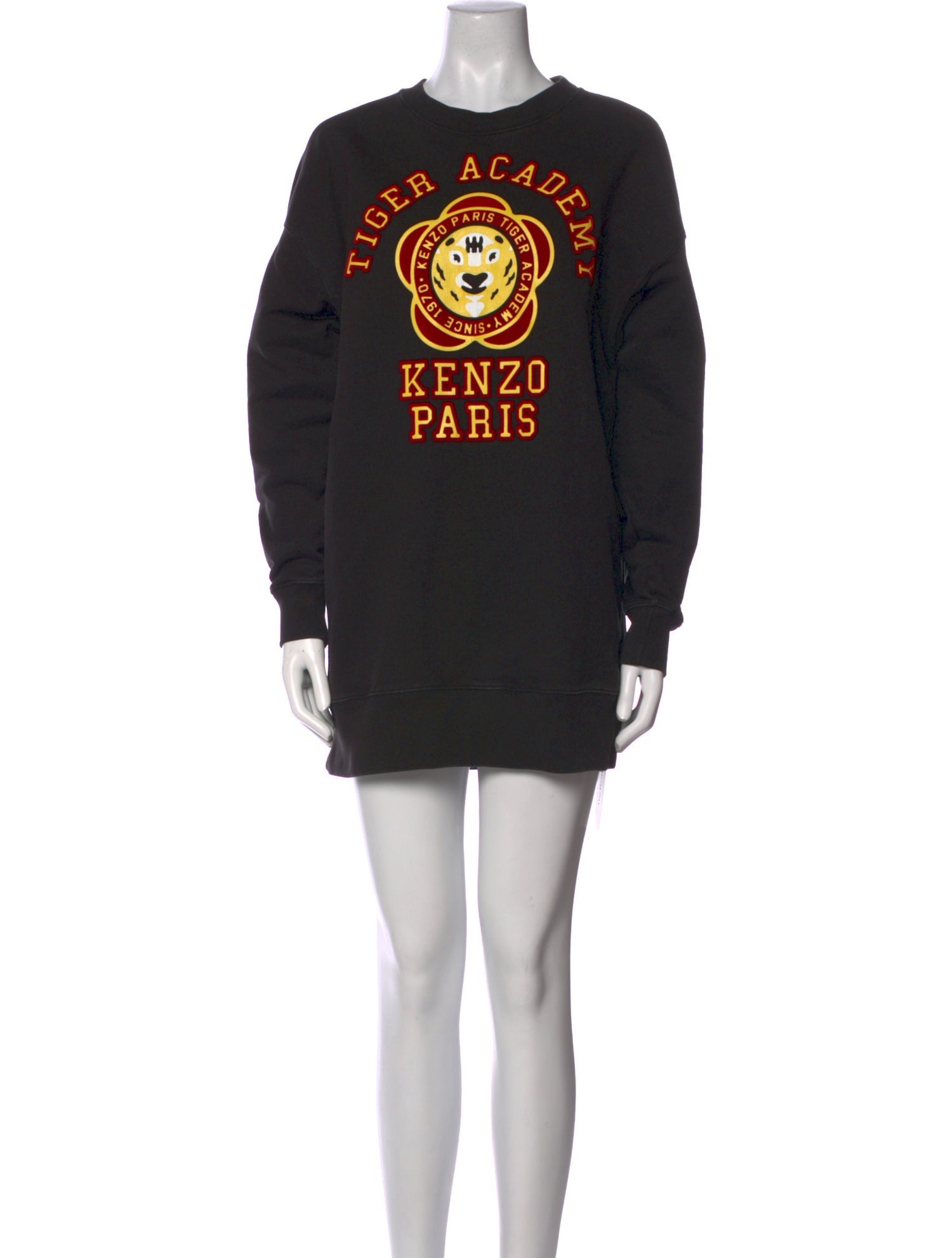 Kenzo Graphic Print Mini Dress