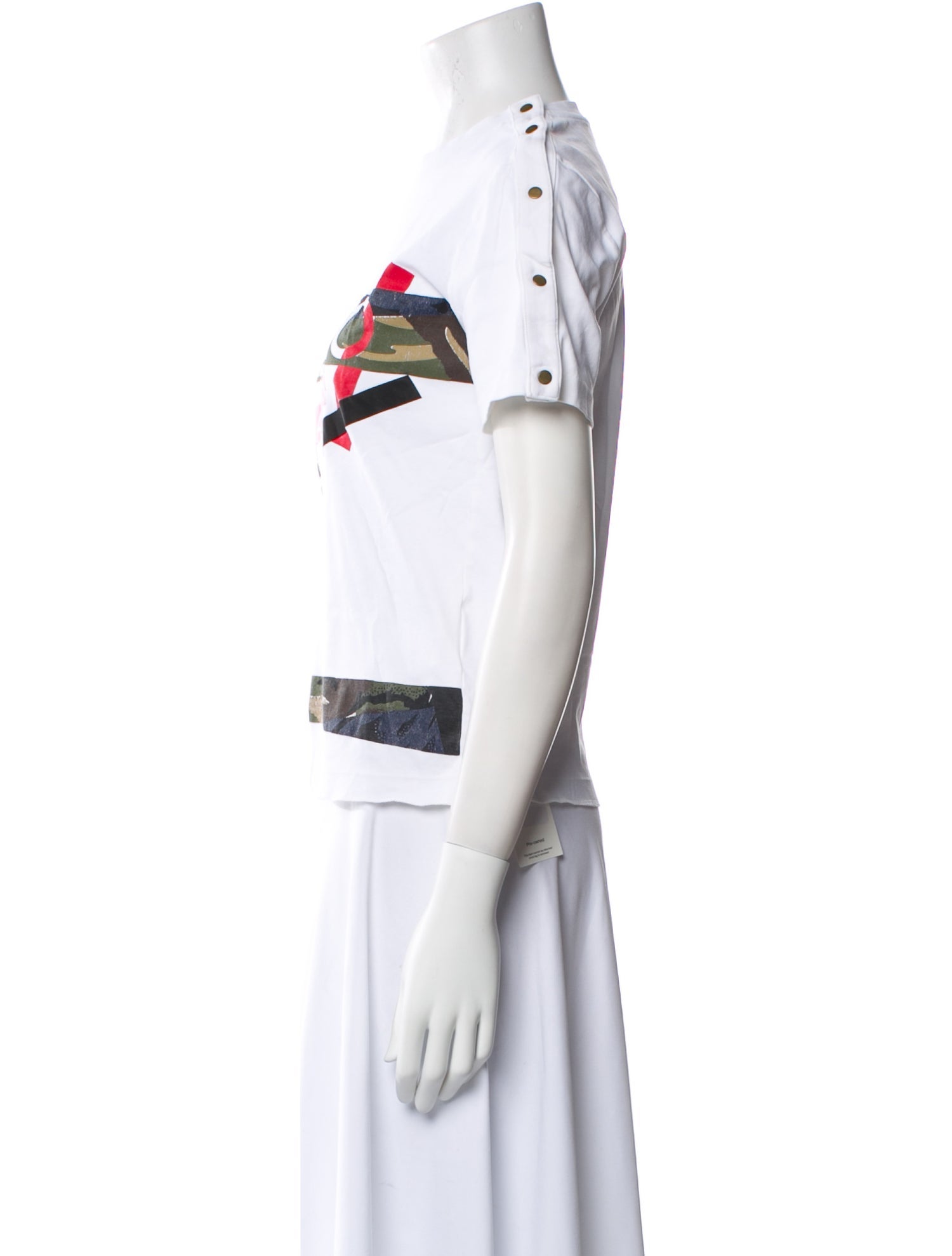 Kenzo Graphic Print Crew Neck T-Shirt