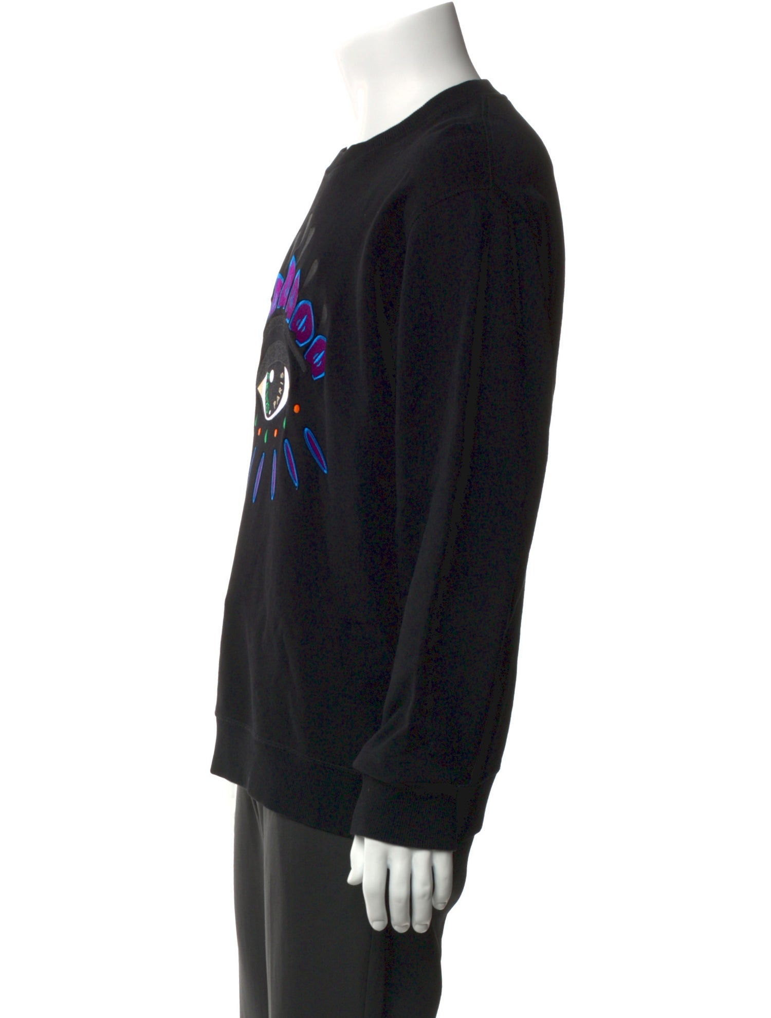 Kenzo Graphic Print Crew Neck Sweatshirt